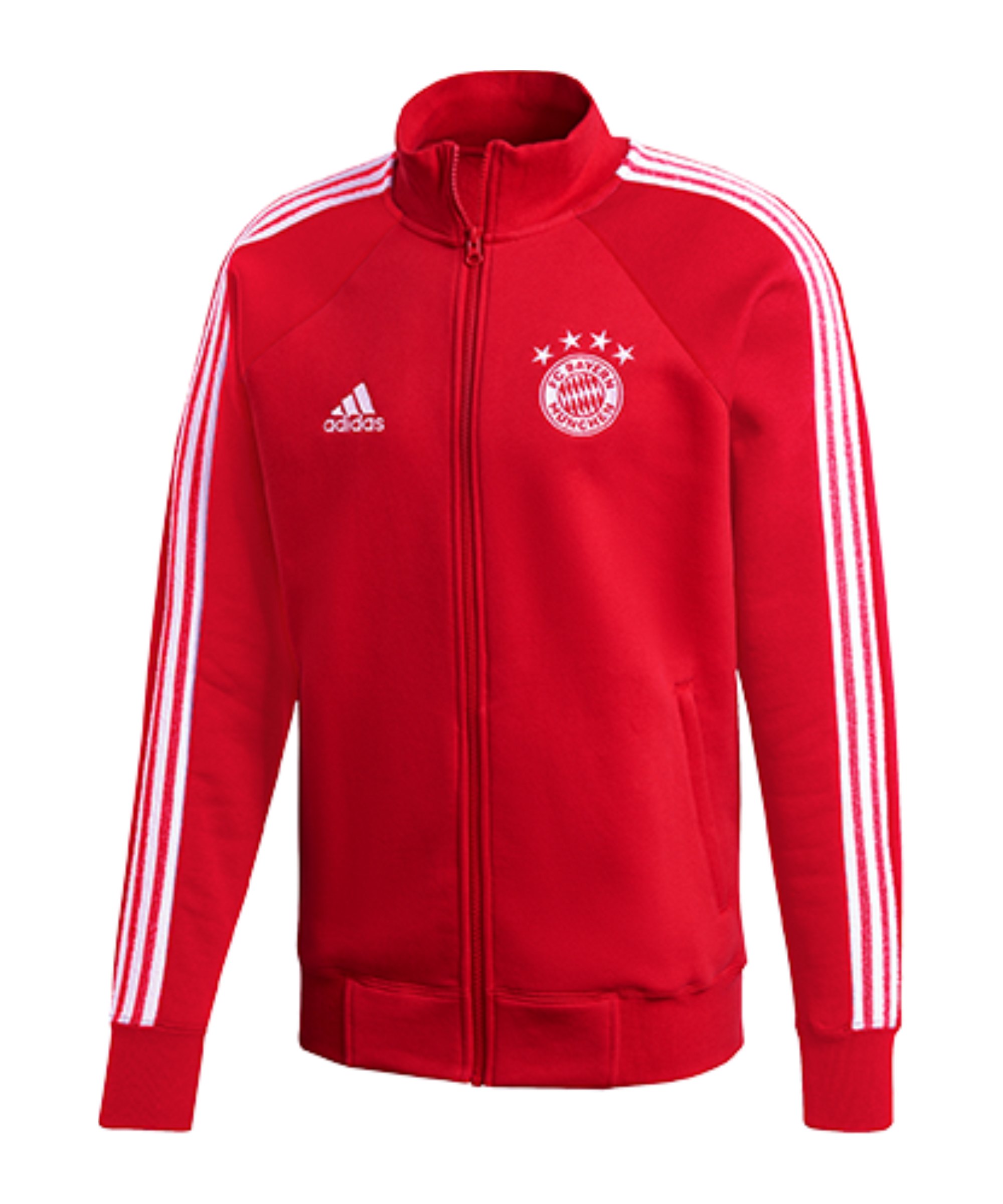 adidas FC Bayern München Track Top Jacke Rot - rot