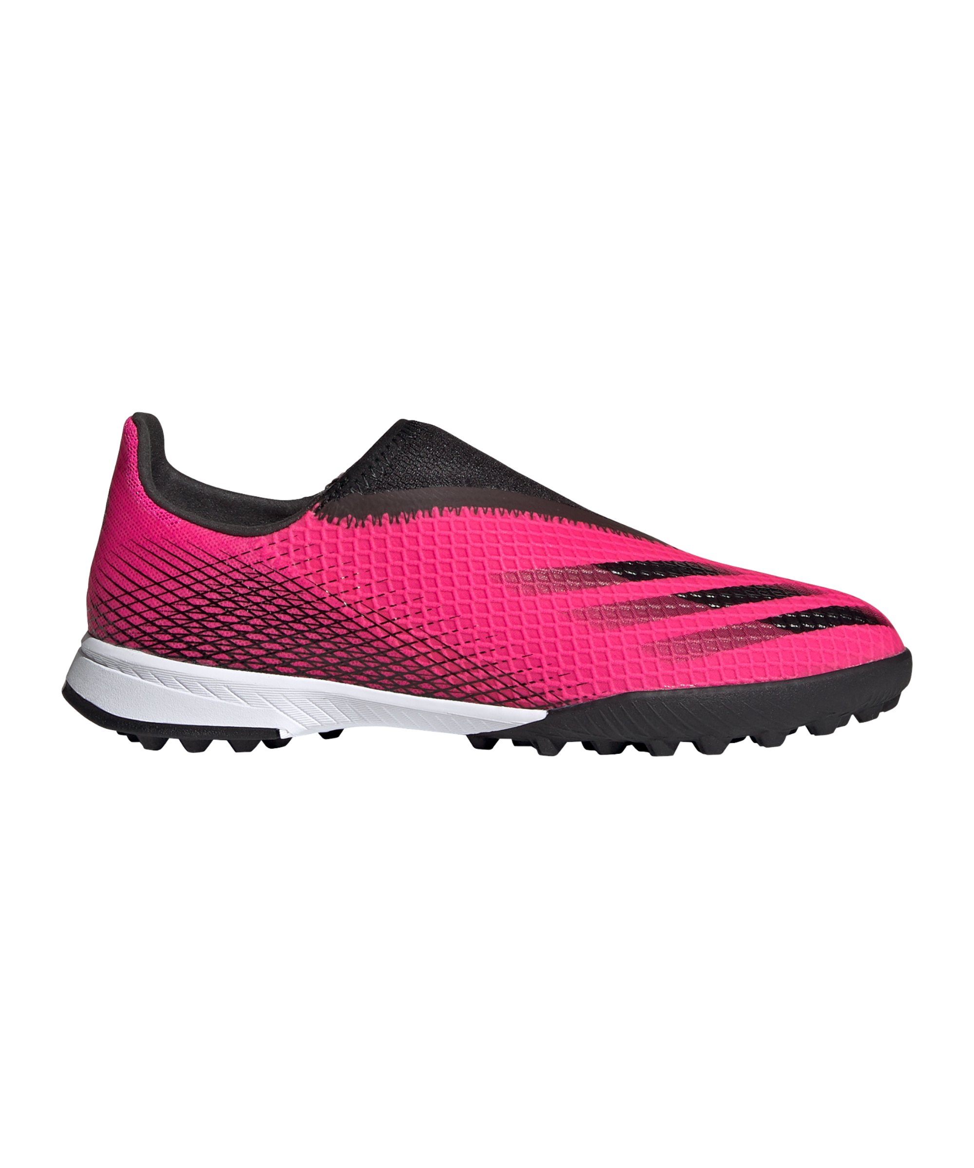 adidas X GHOSTED.3 LL TF Superspectral J Kids Pink Schwarz Orange - pink