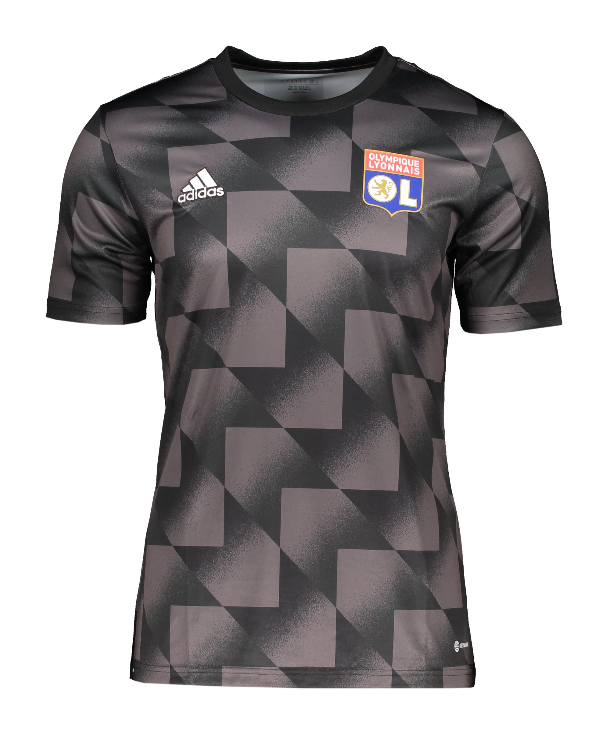 adidas Olympique Lyon Prematch Shirt 2022/2023 Grau - grau