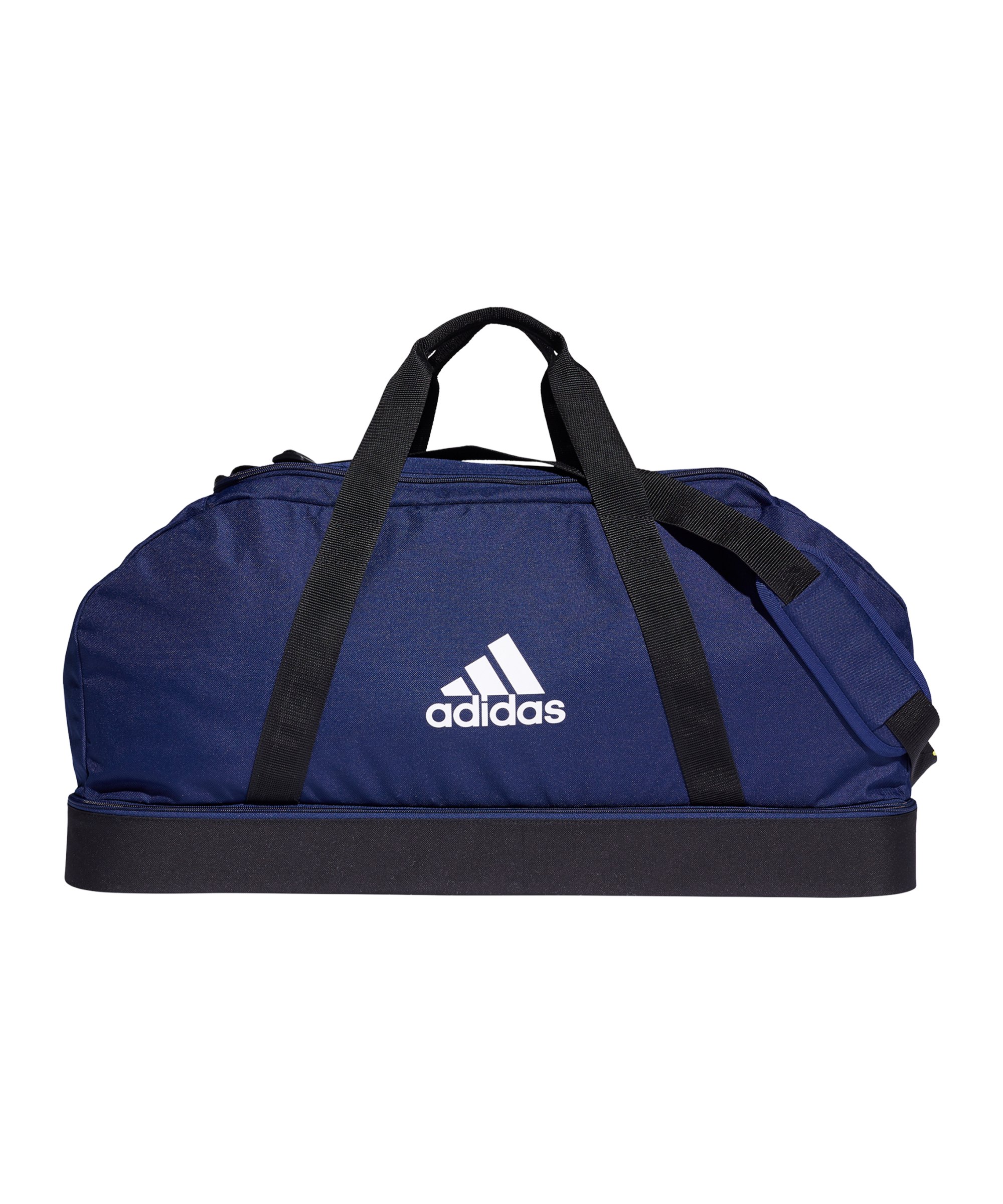adidas Tiro Duffel Bag Gr. L mit Bodenfach Blau - blau