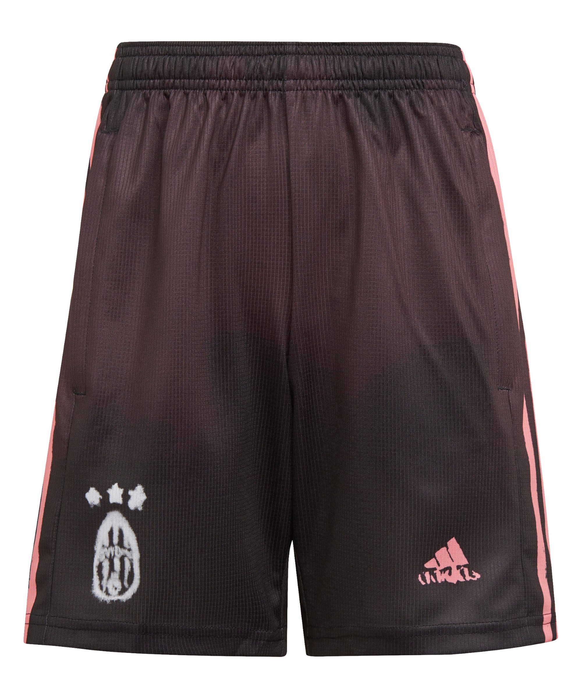 adidas Juventus Turin HR Short Kids Schwarz - schwarz