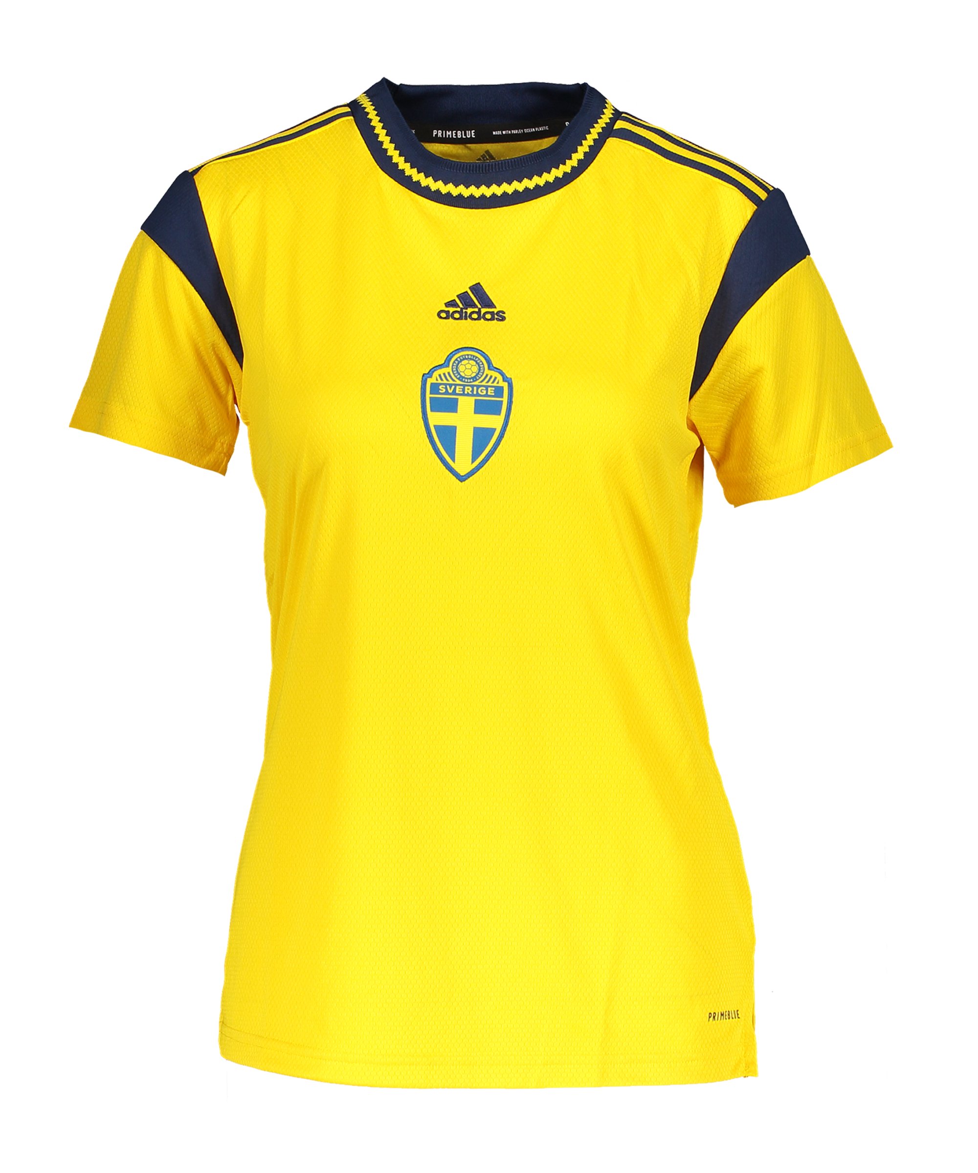 adidas Schweden Trikot Home Frauen EM 2022 Damen Gelb - gelb