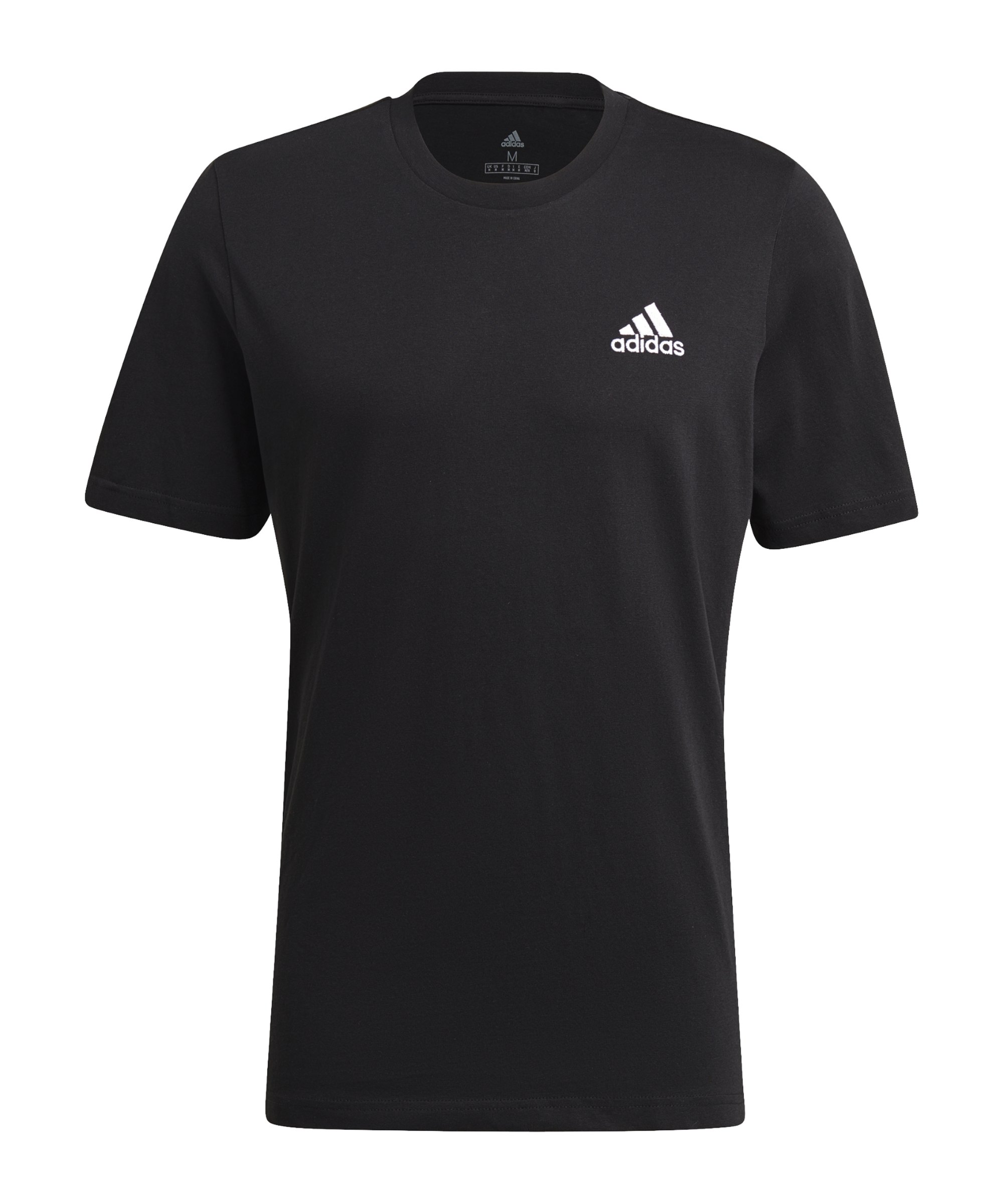 adidas Essentials T-Shirt Schwarz - schwarz