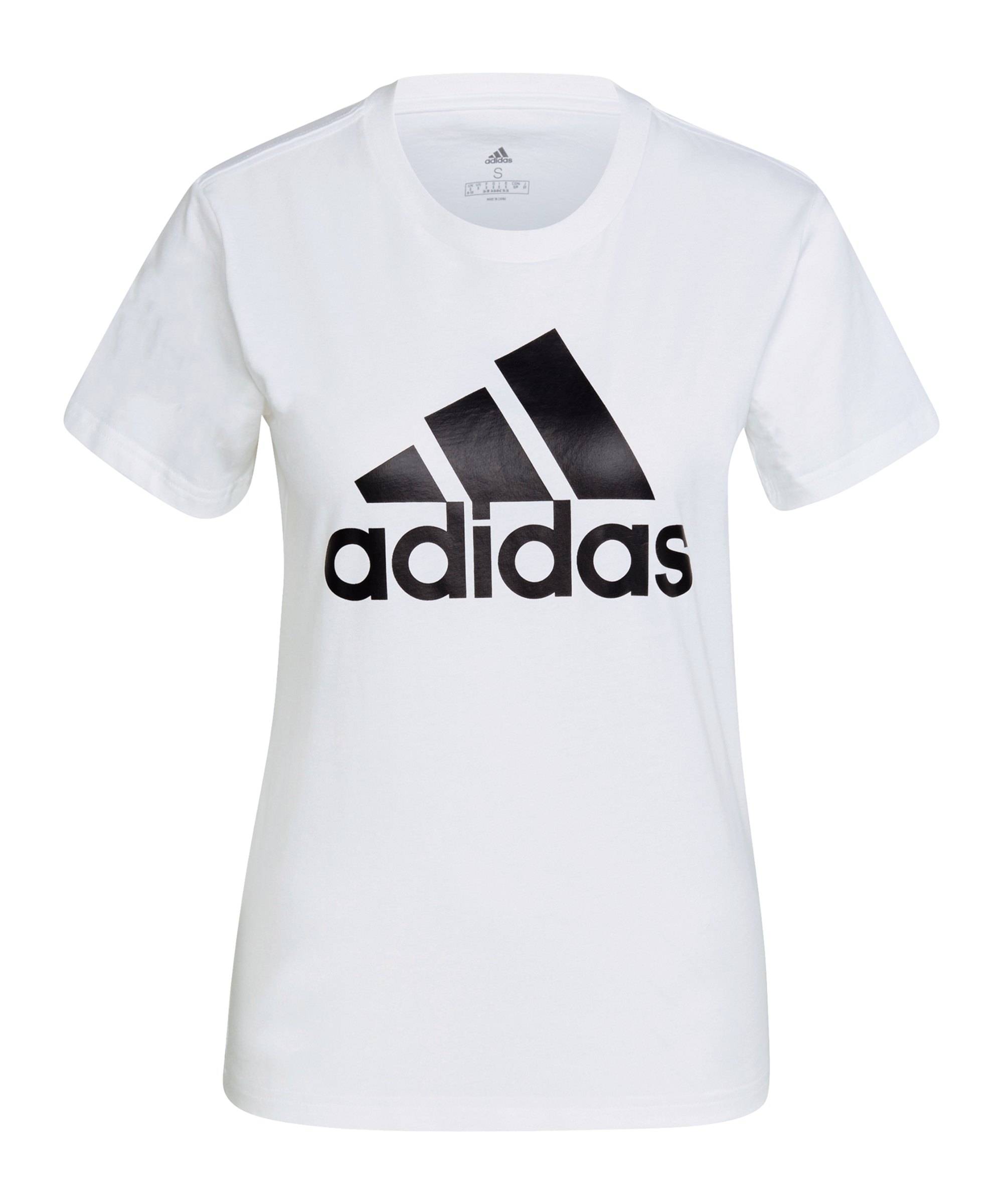 adidas Essentials Regular T-Shirt Damen Weiss - weiss