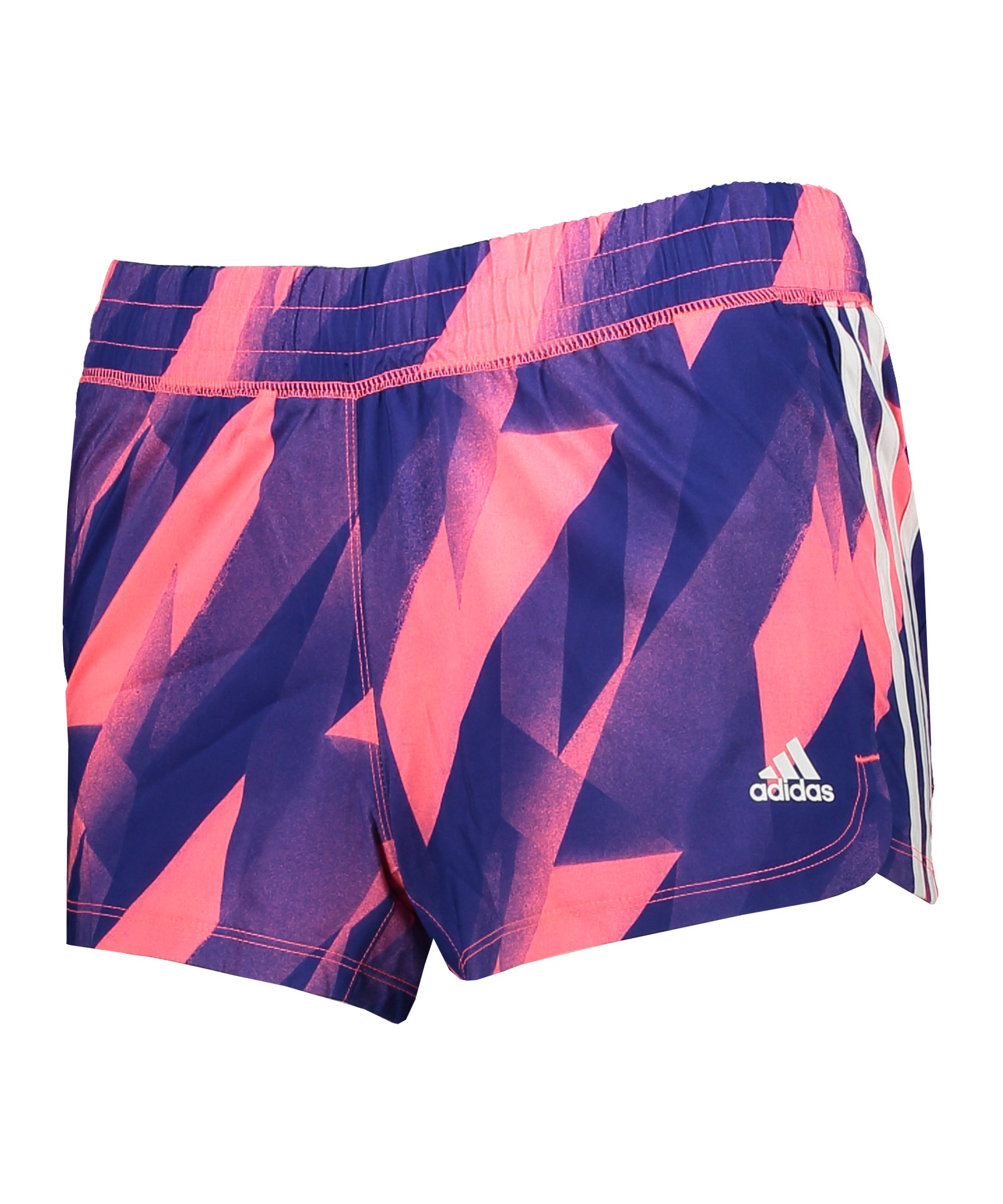 adidas 3 Stripes Pacer H2C Short Damen Pink - pink