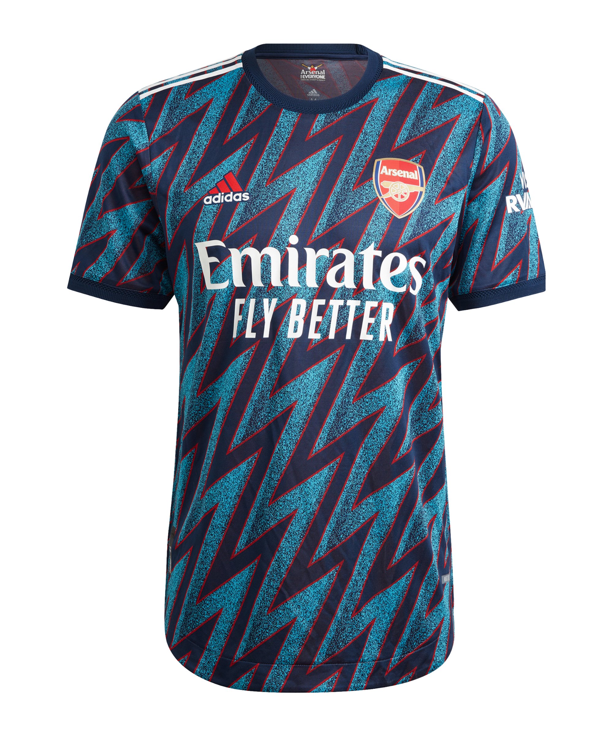 adidas FC Arsenal London Auth. Trikot 3rd 2021/2022 Blau - blau