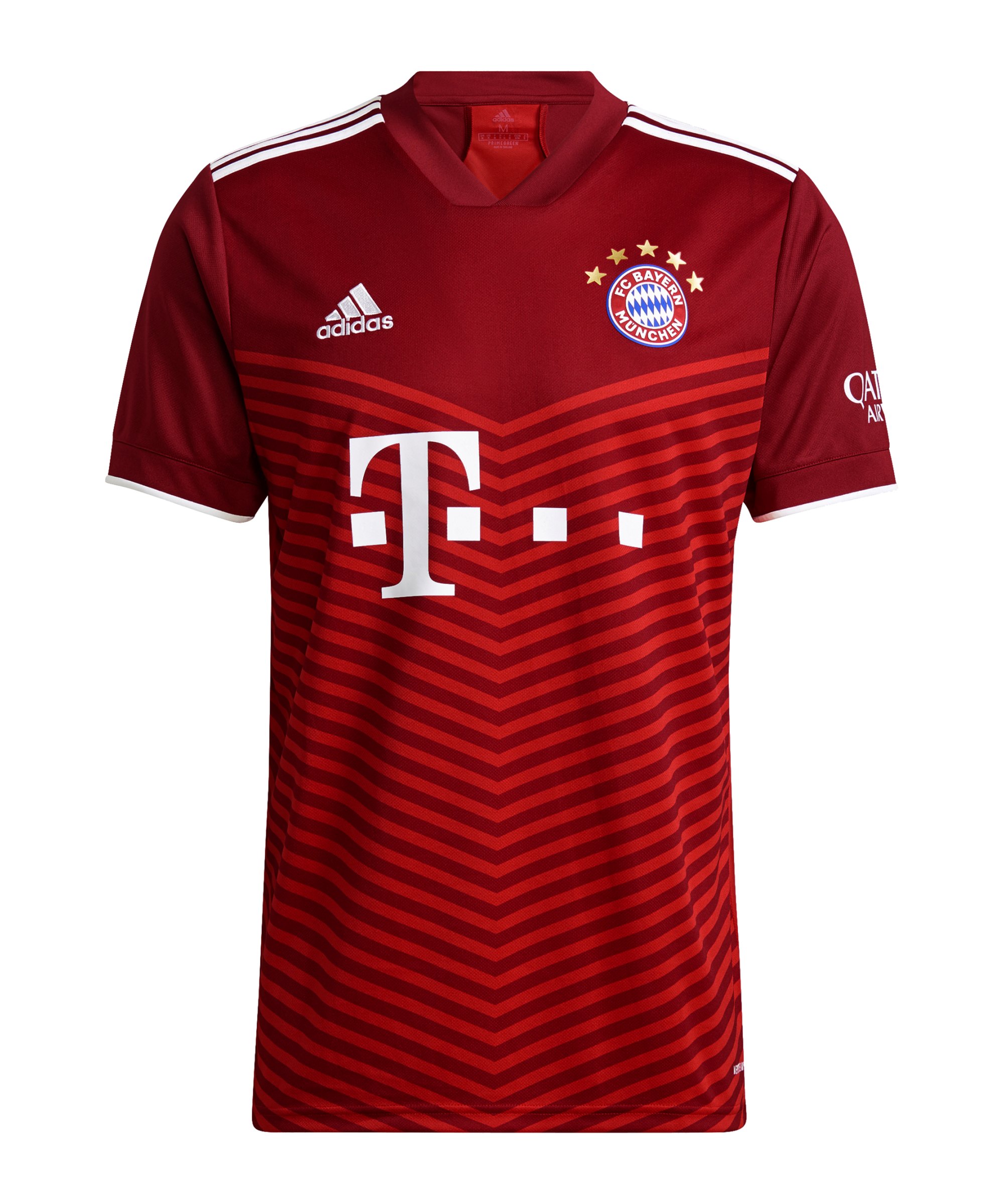 adidas FC Bayern München Trikot Home 2021/2022 Rot - rot