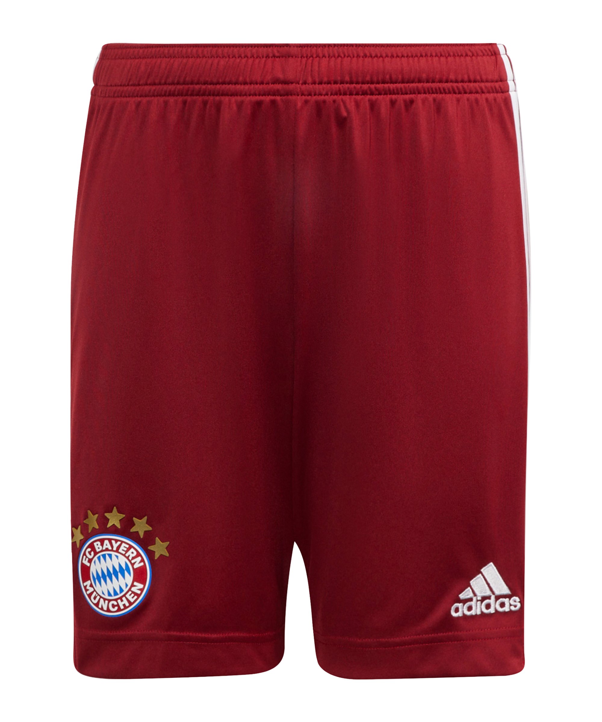 adidas FC Bayern München Short Home 2021/2022 Kids Rot - rot