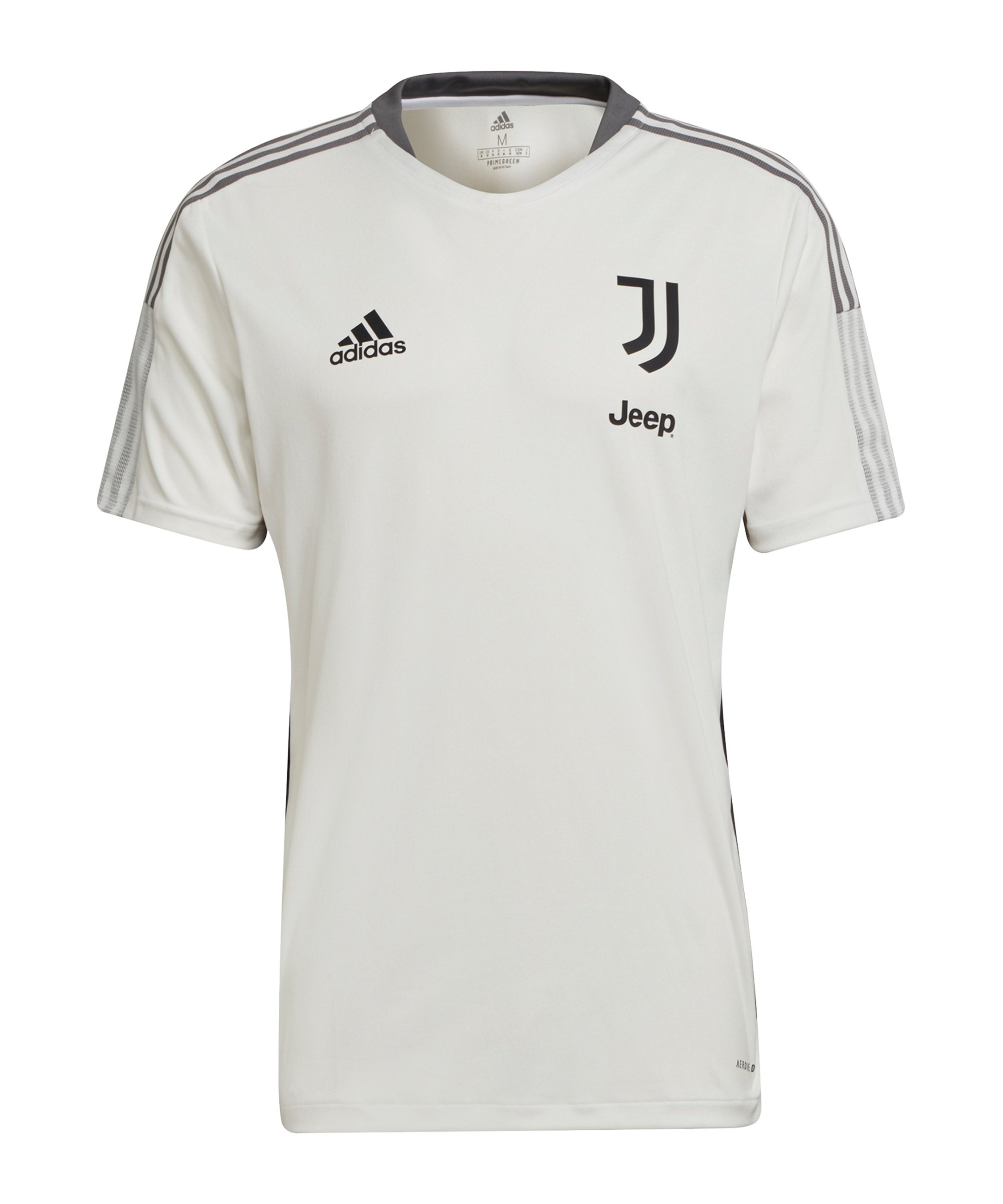 adidas Juventus Turin Trainingsshirt Weiss - weiss