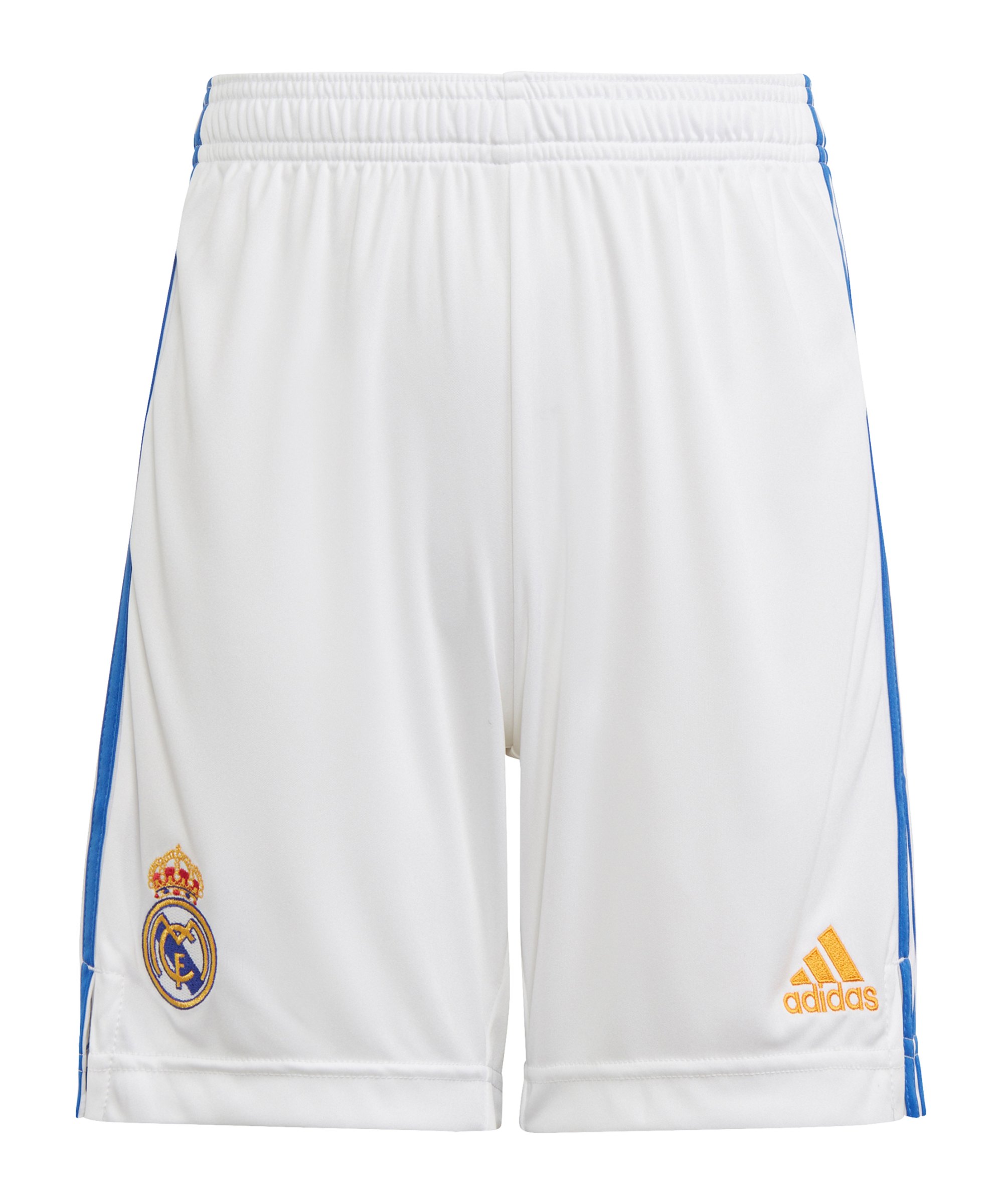adidas Real Madrid Short Home 2021/2022 Kids Weiss - weiss