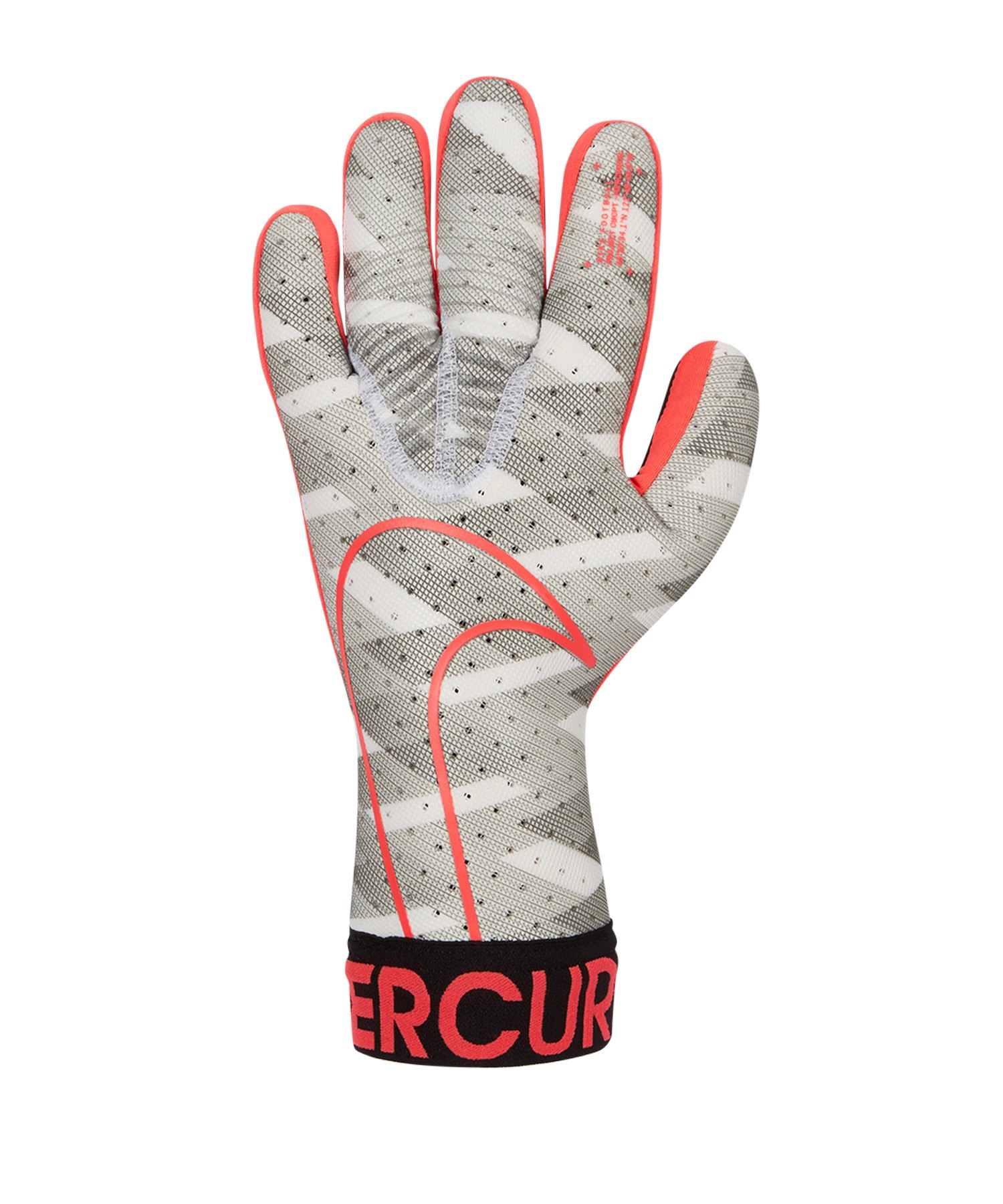 Nike Mercurial Touch TW-Handschuh Weiss F100 - grau