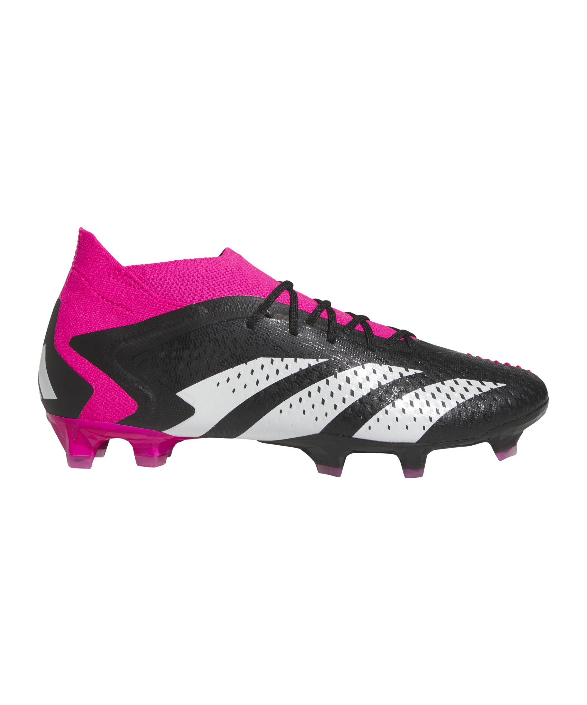 adidas Predator Accuracy.1 FG Own Your Football Schwarz Weiss Pink - schwarz