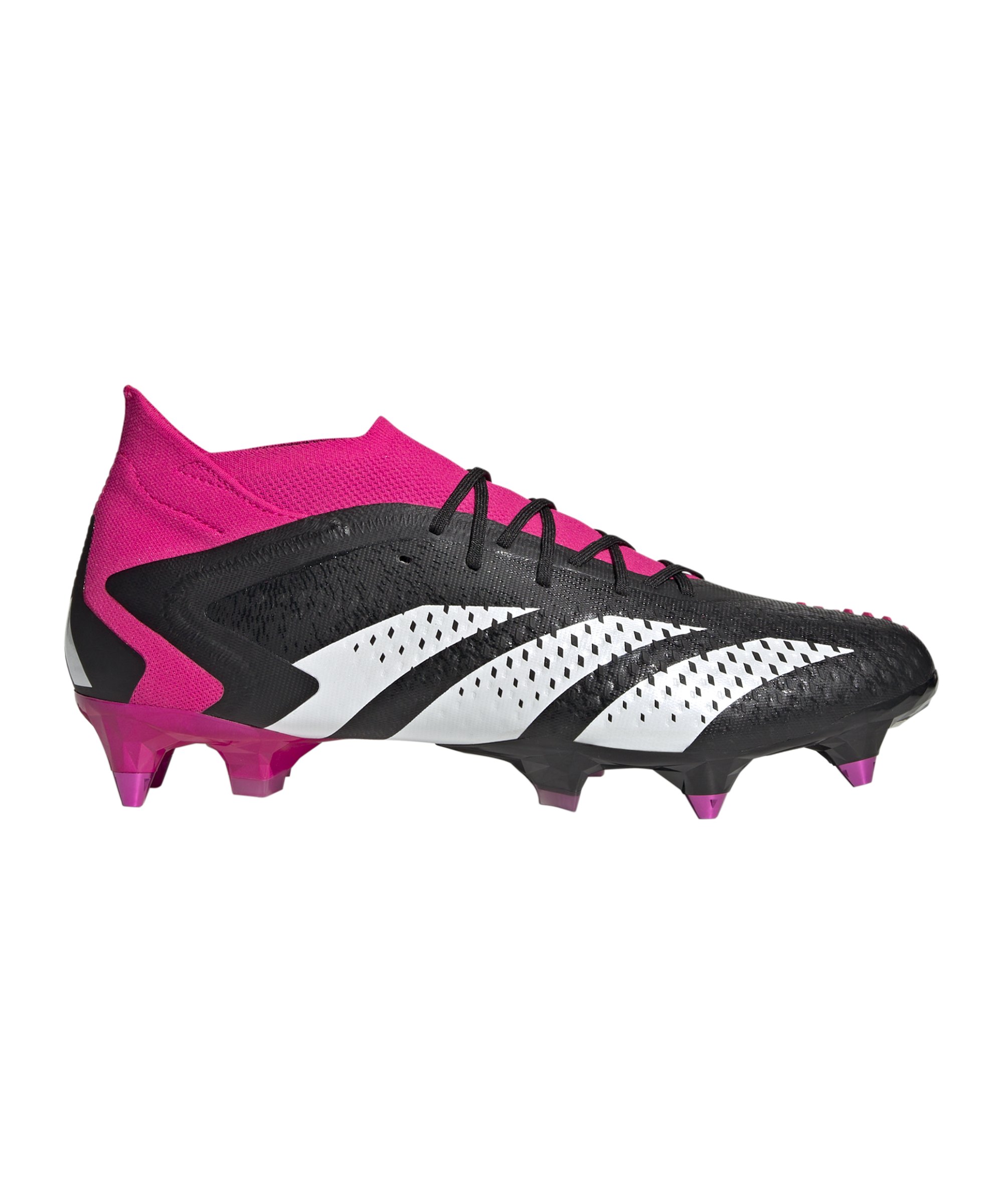 adidas Predator Accuracy.1 SG Own Your Football Schwarz Weiss Pink - schwarz