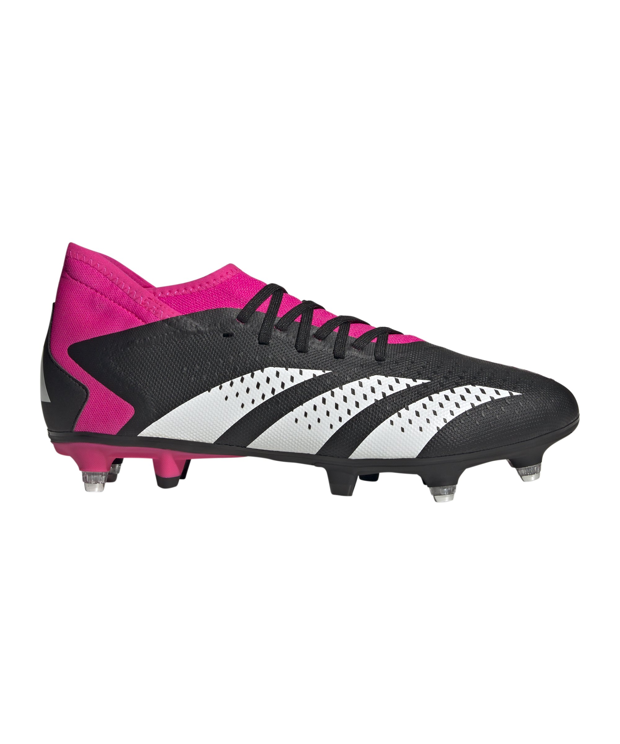 adidas Predator Accuracy.3 SG Own Your Football Schwarz Weiss Pink - schwarz