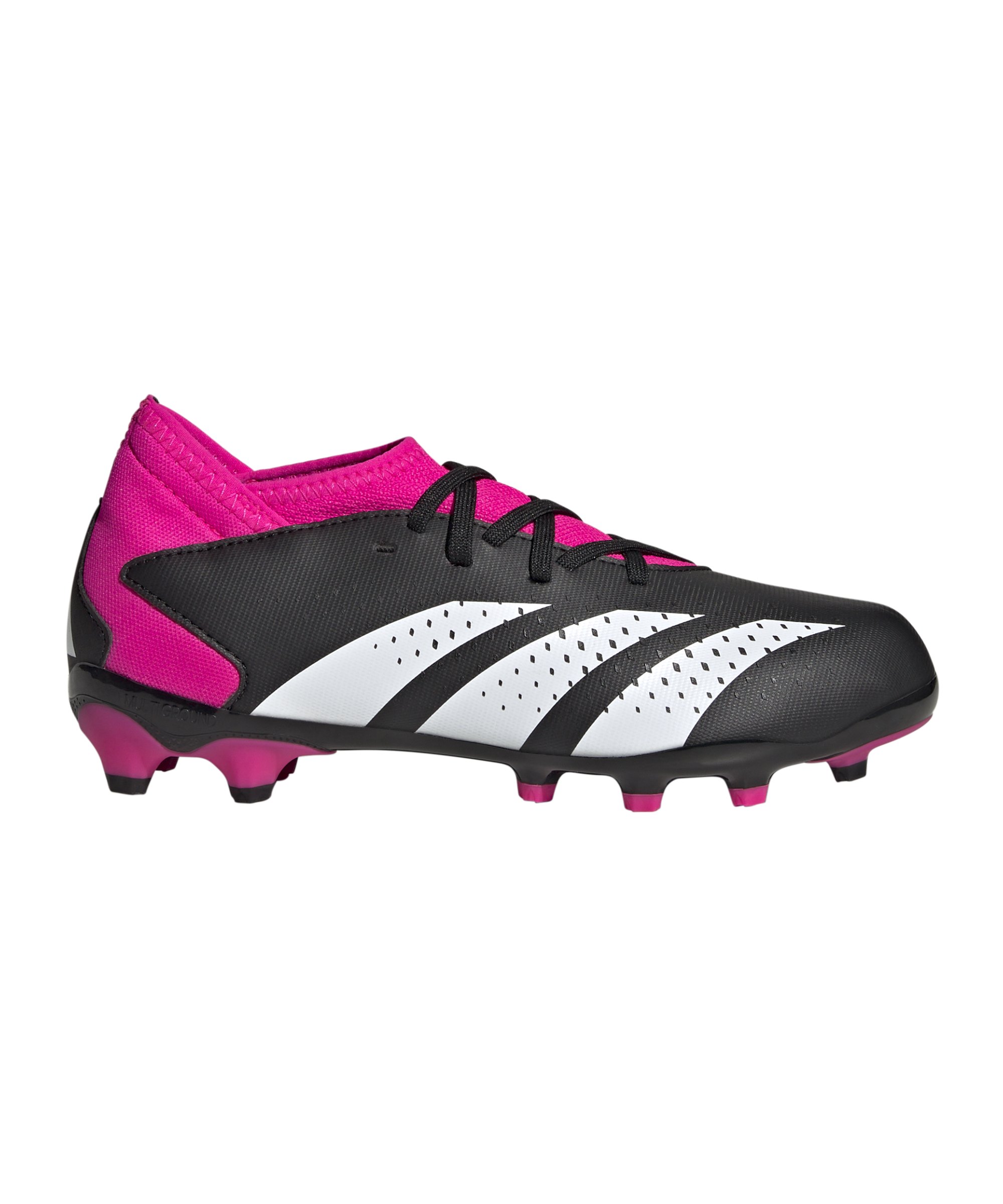 adidas Predator Accuracy.3 MG Own Your Football Kids Schwarz Weiss Pink - schwarz