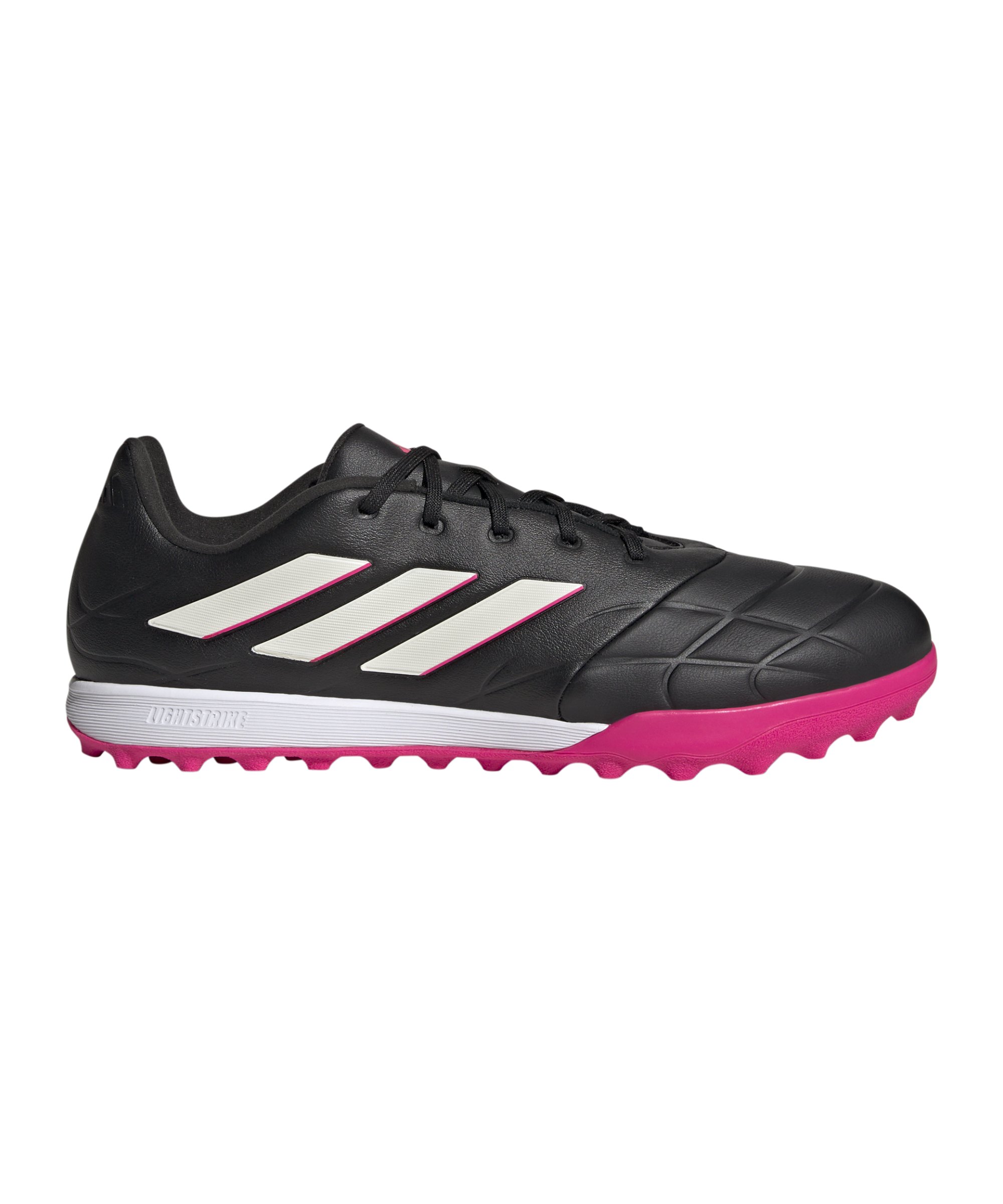 adidas COPA Pure.3 TF Own Your Football Schwarz Weiss Pink - schwarz