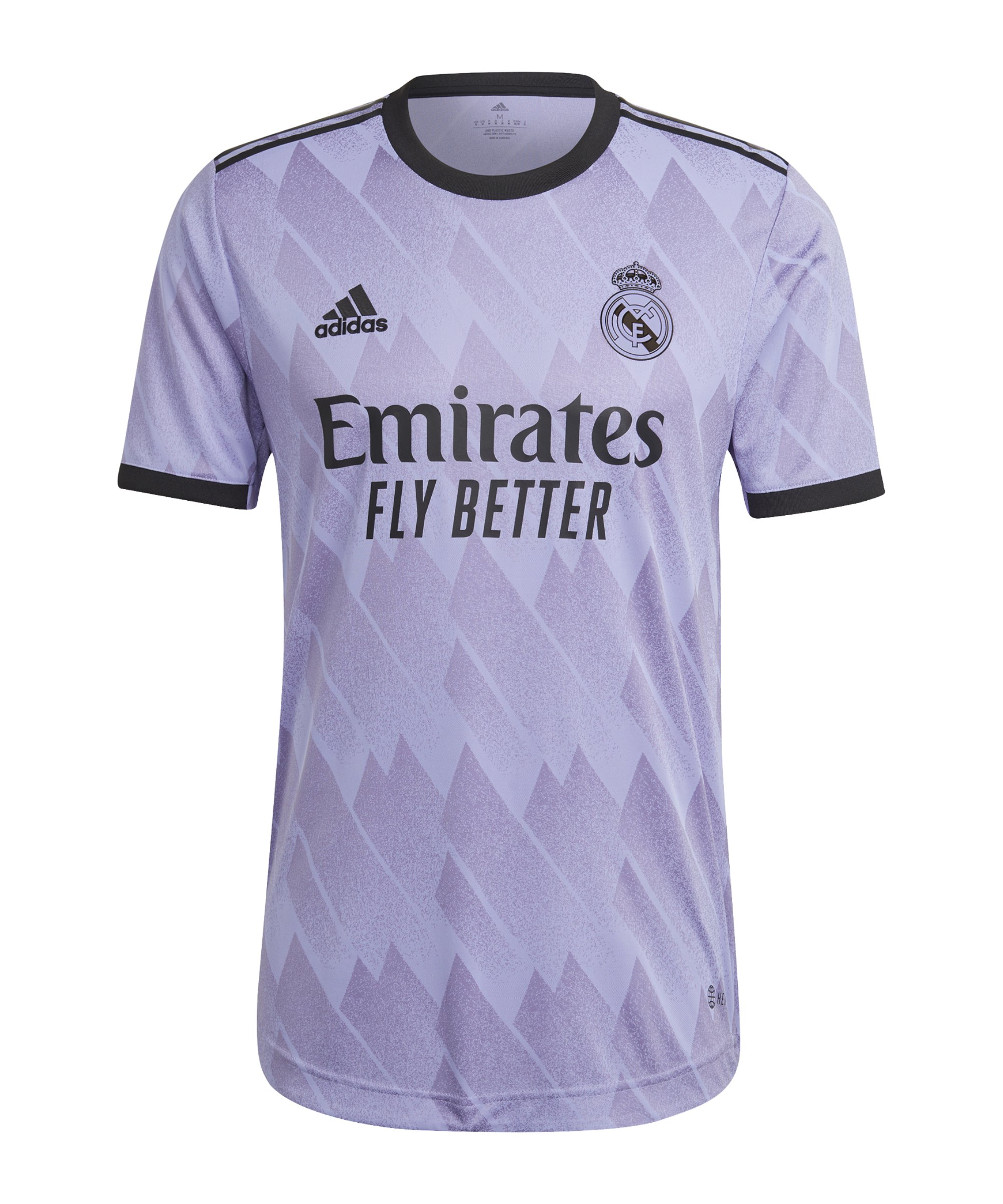 adidas Real Madrid Auth. Trikot Away 2022/2023 Lila - lila