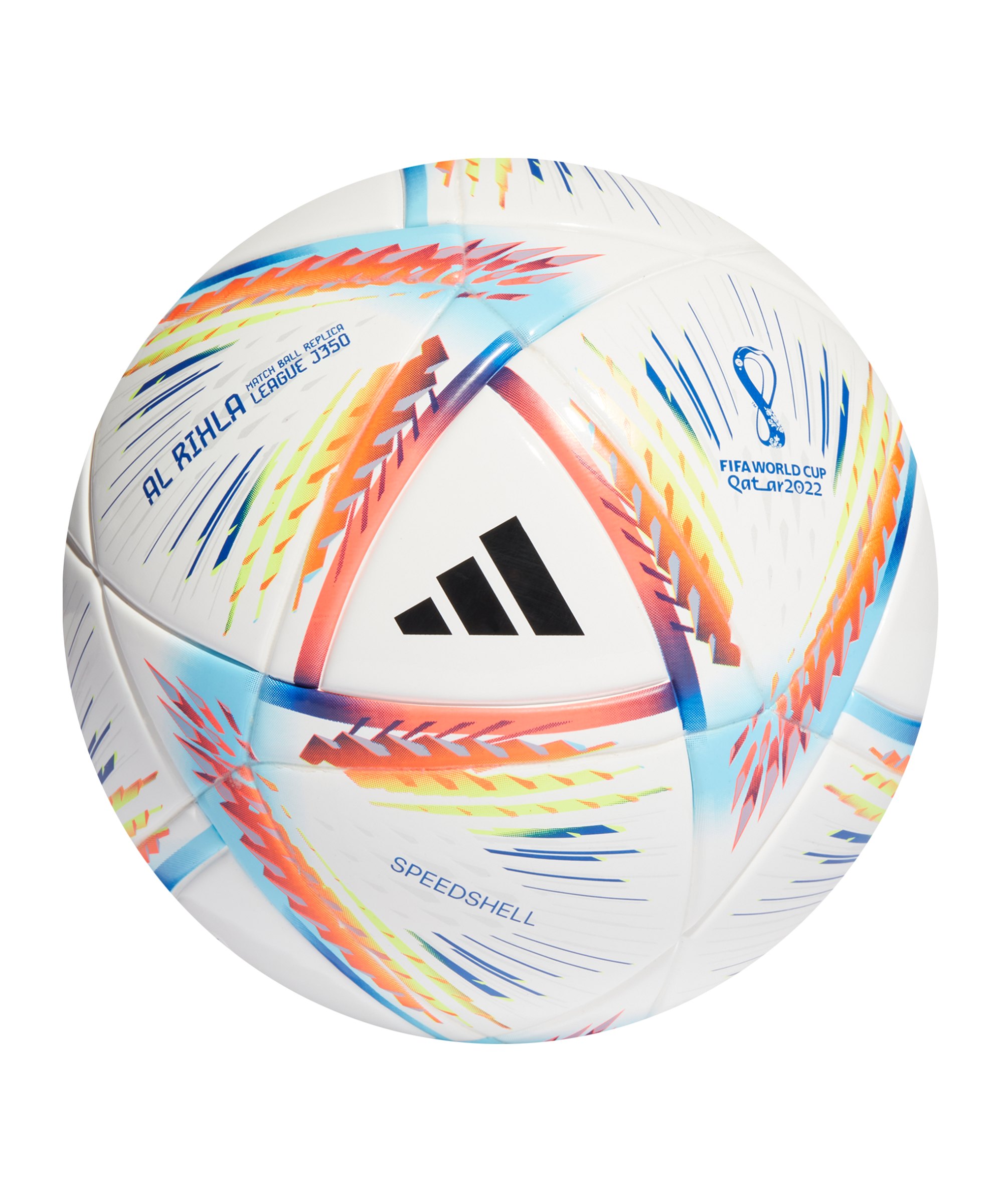 adidas Al Rihla League Junior 350g Lightball WM22 Weiss - weiss