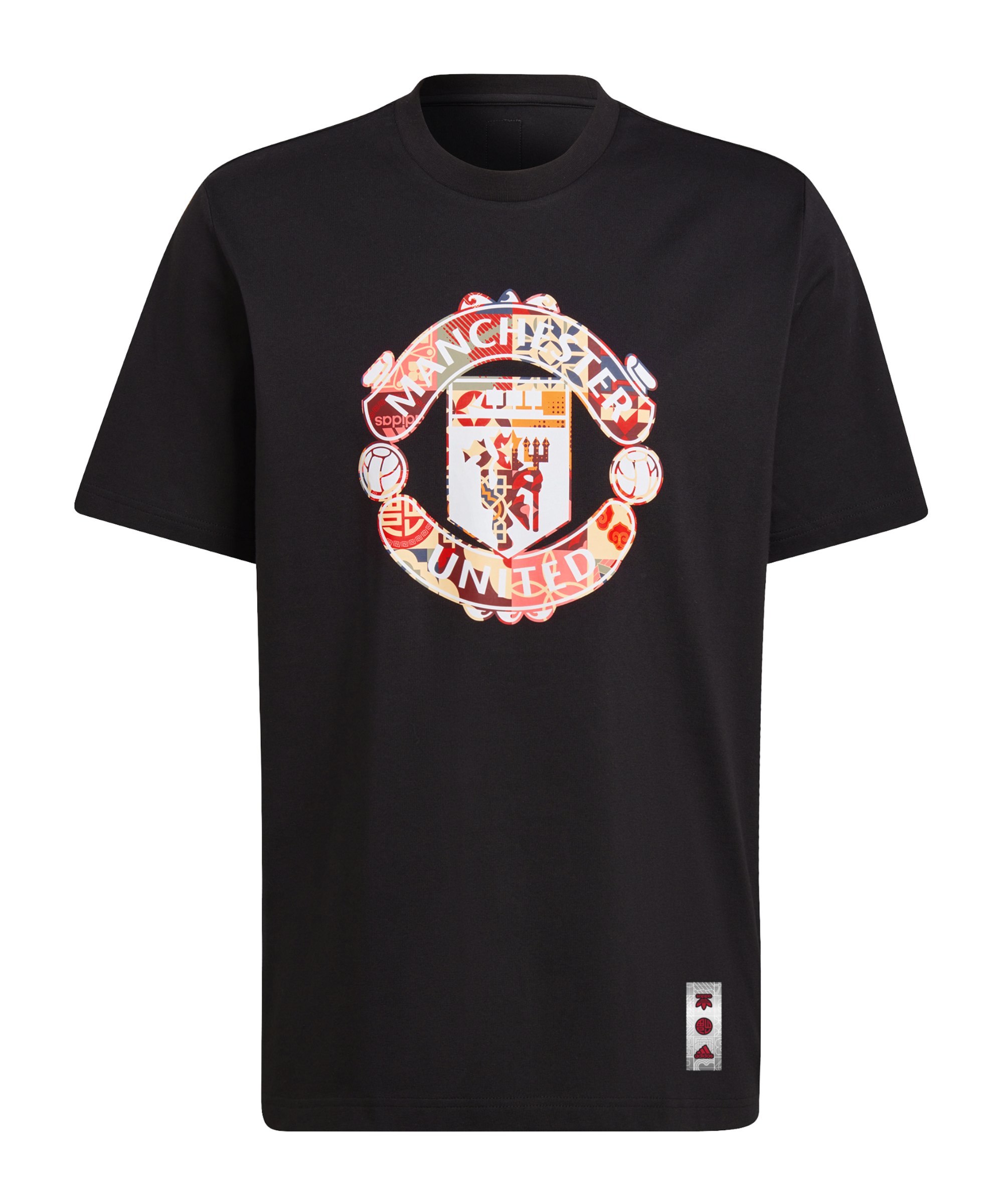 adidas Manchester United CNY T-Shirt Schwarz - schwarz