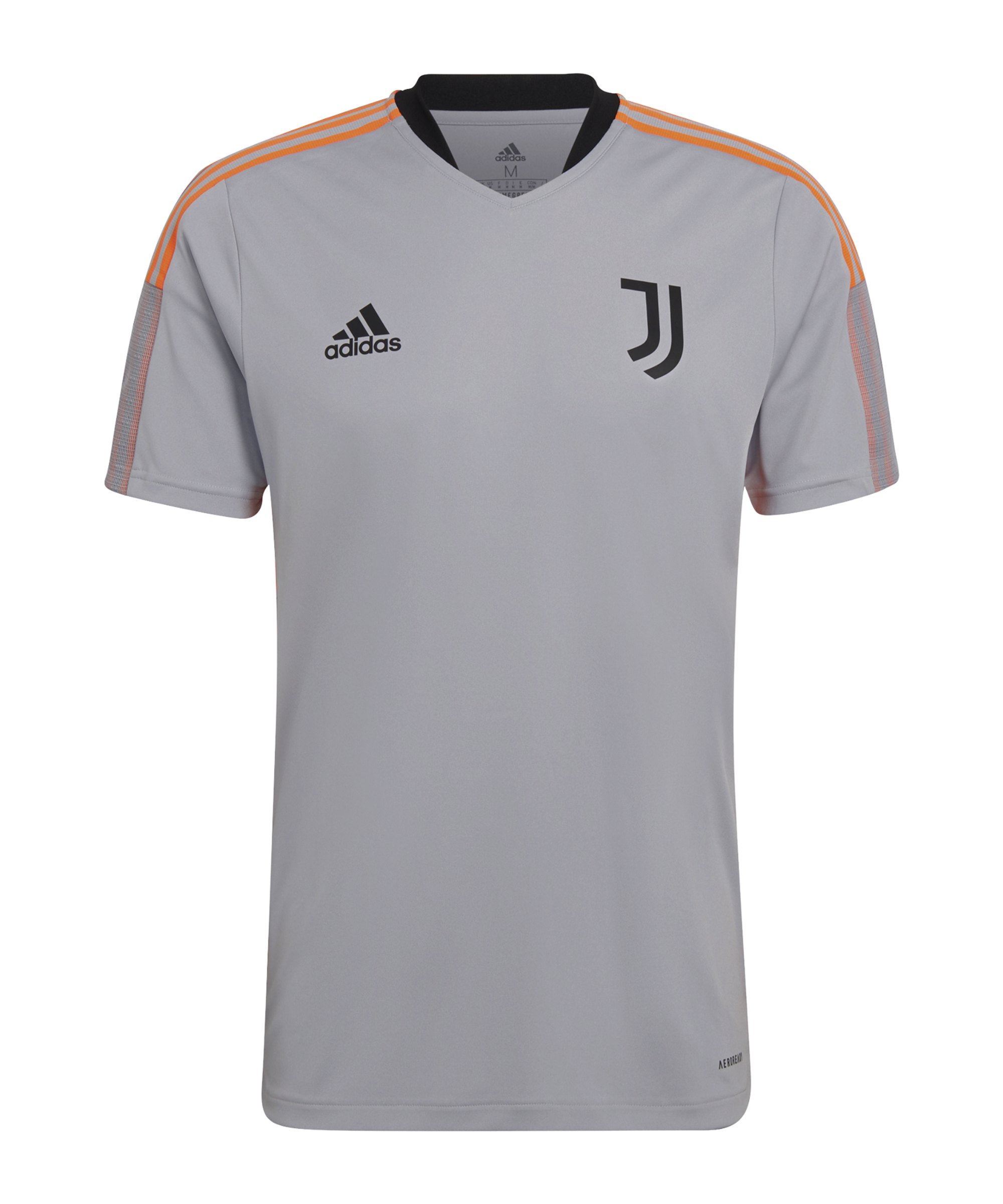 adidas Juventus Turin Trainingsshirt Grau - grau