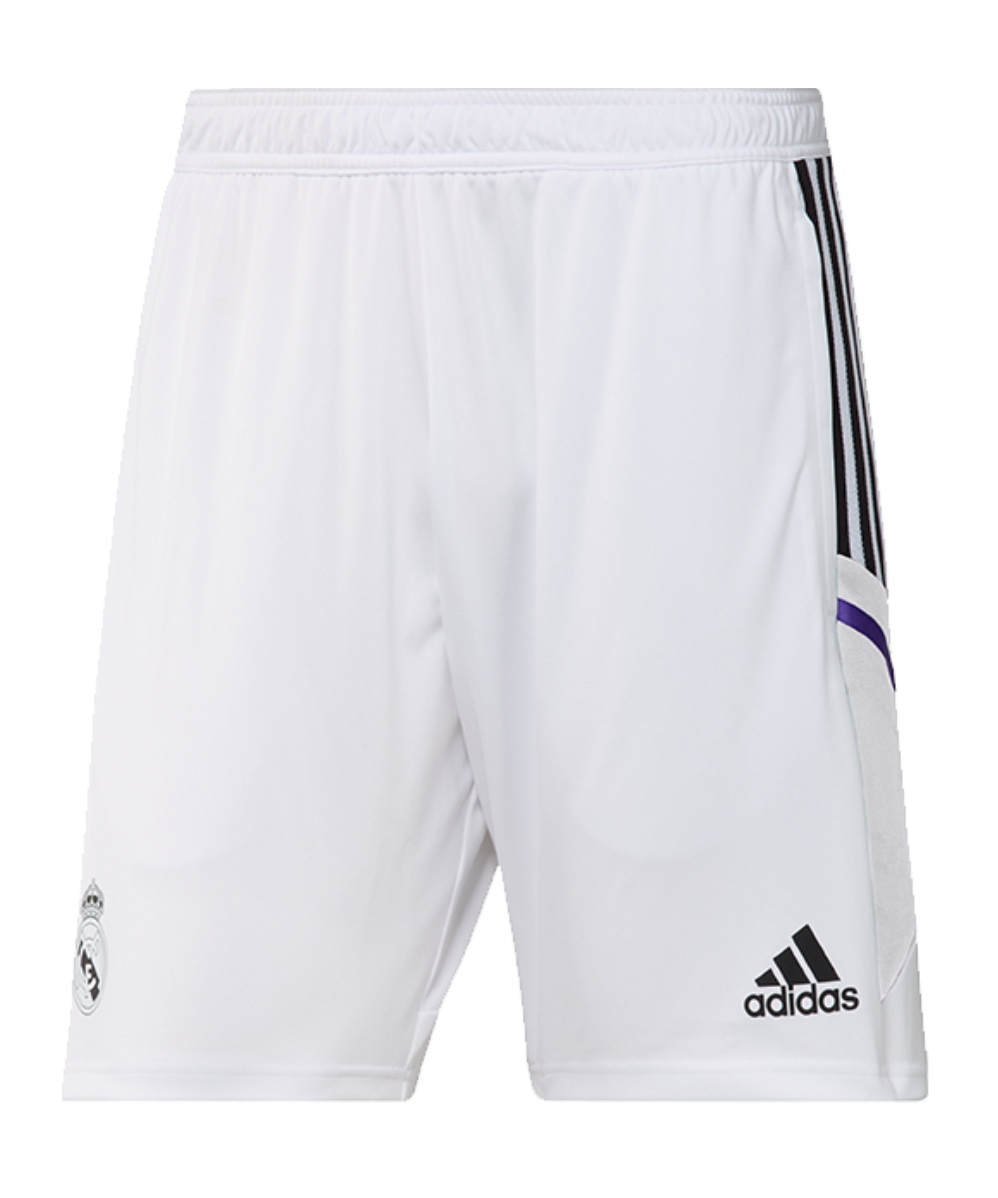 adidas Real Madrid Trainingsshort Weiss - weiss