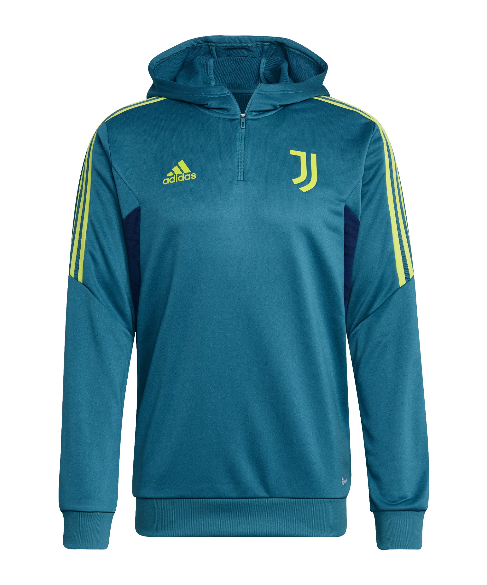 adidas Juventus Turin HalfZip Sweatshirt Blau - blau