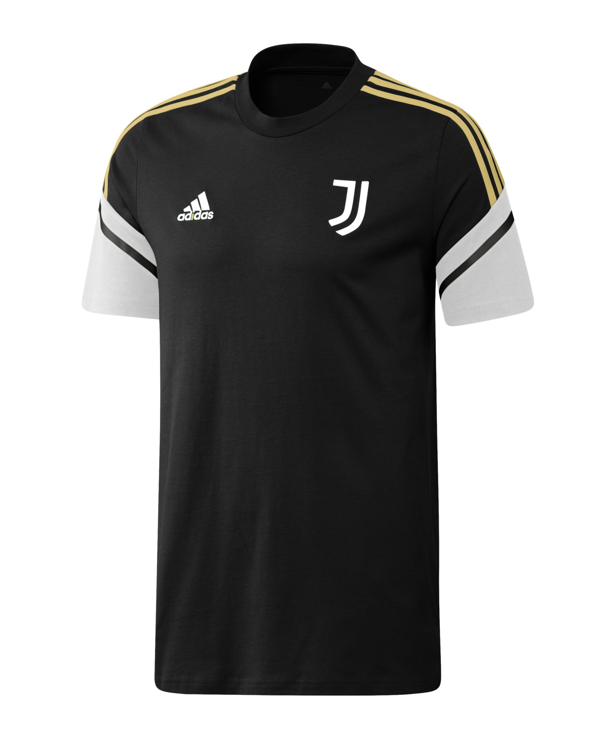 adidas Juventus Turin T-Shirt Schwarz - schwarz