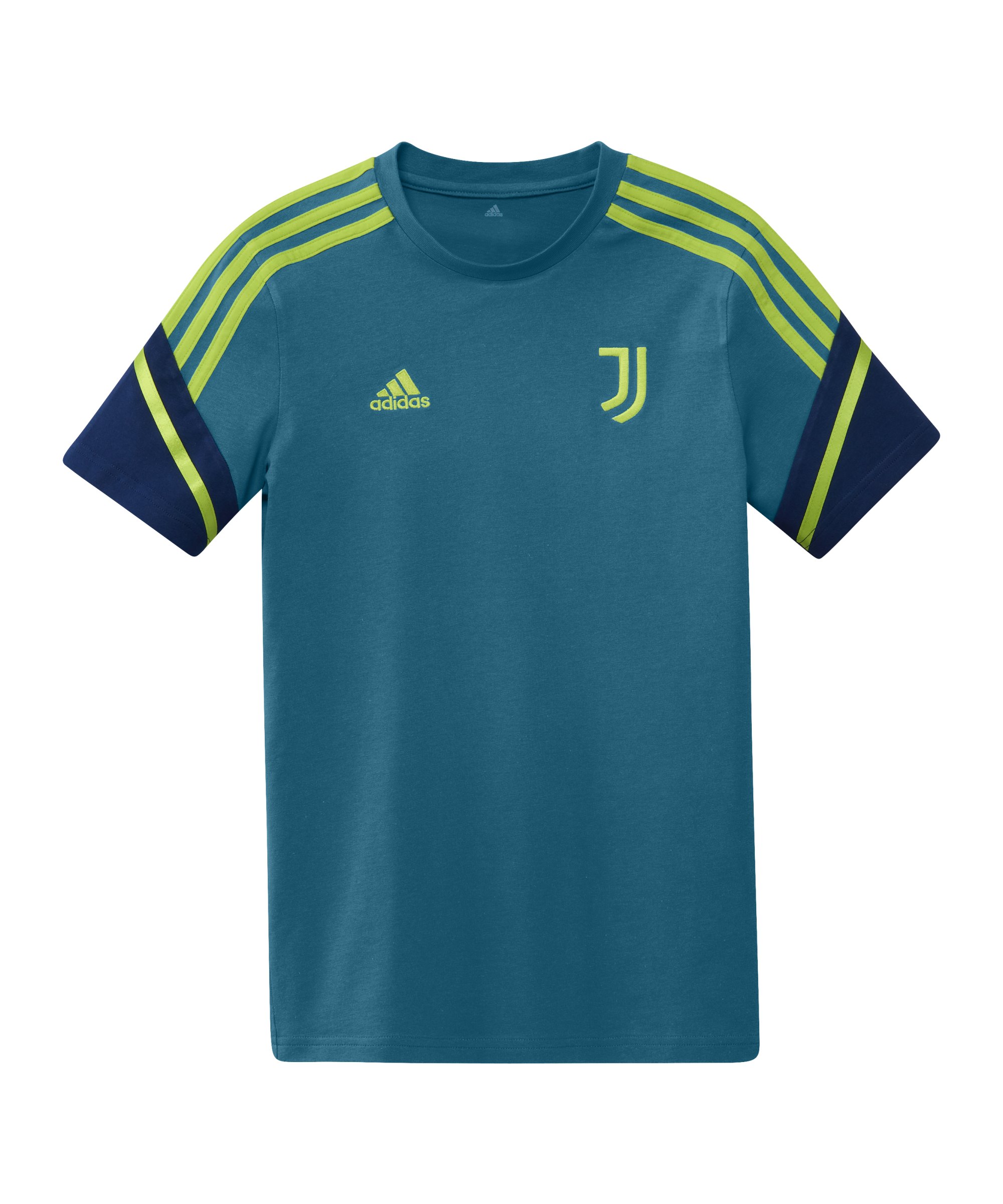 adidas Juventus Turin T-Shirt Kids Blau - blau