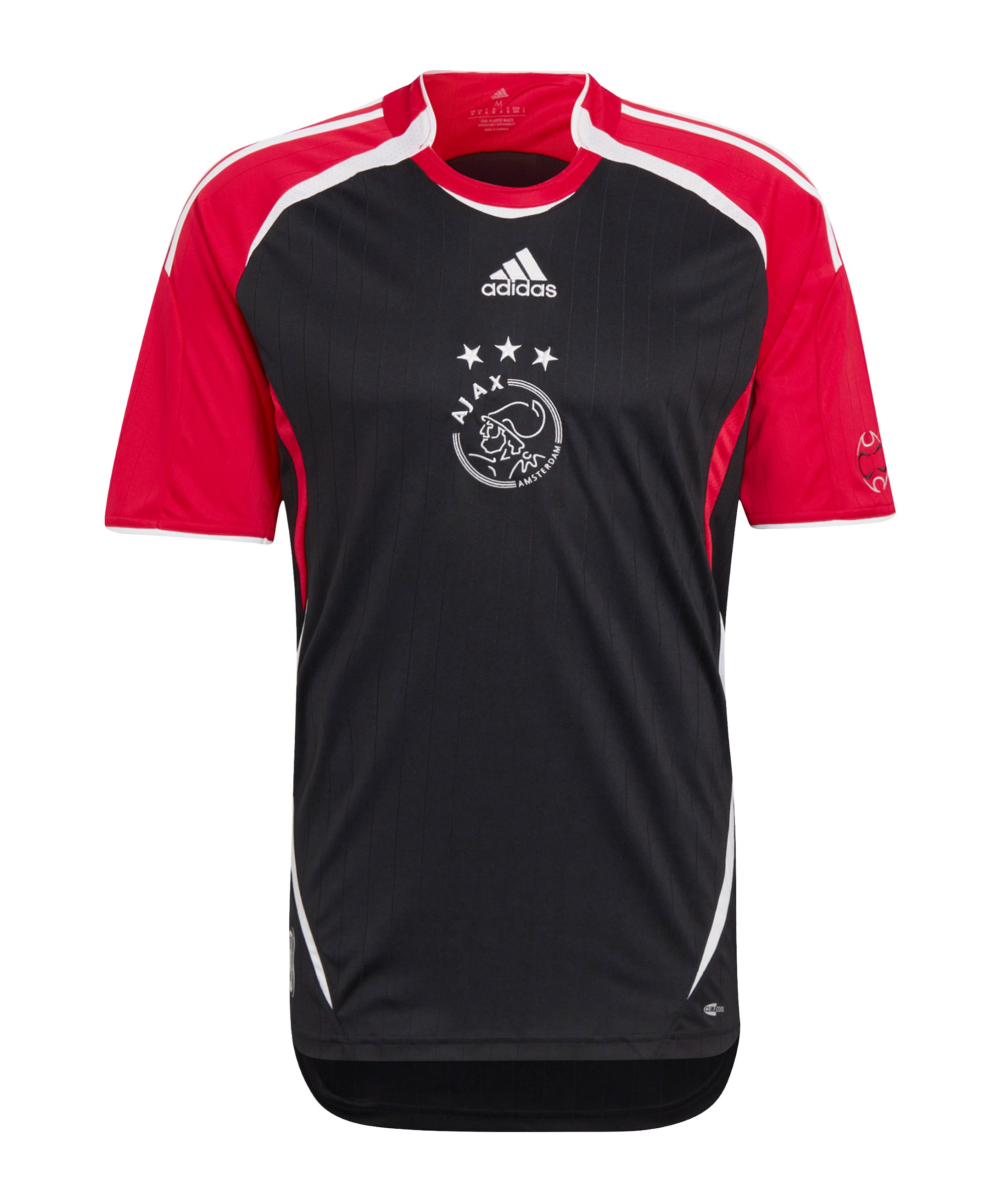 adidas Ajax Amsterdam Loose Trainingsshirt Schwarz - schwarz