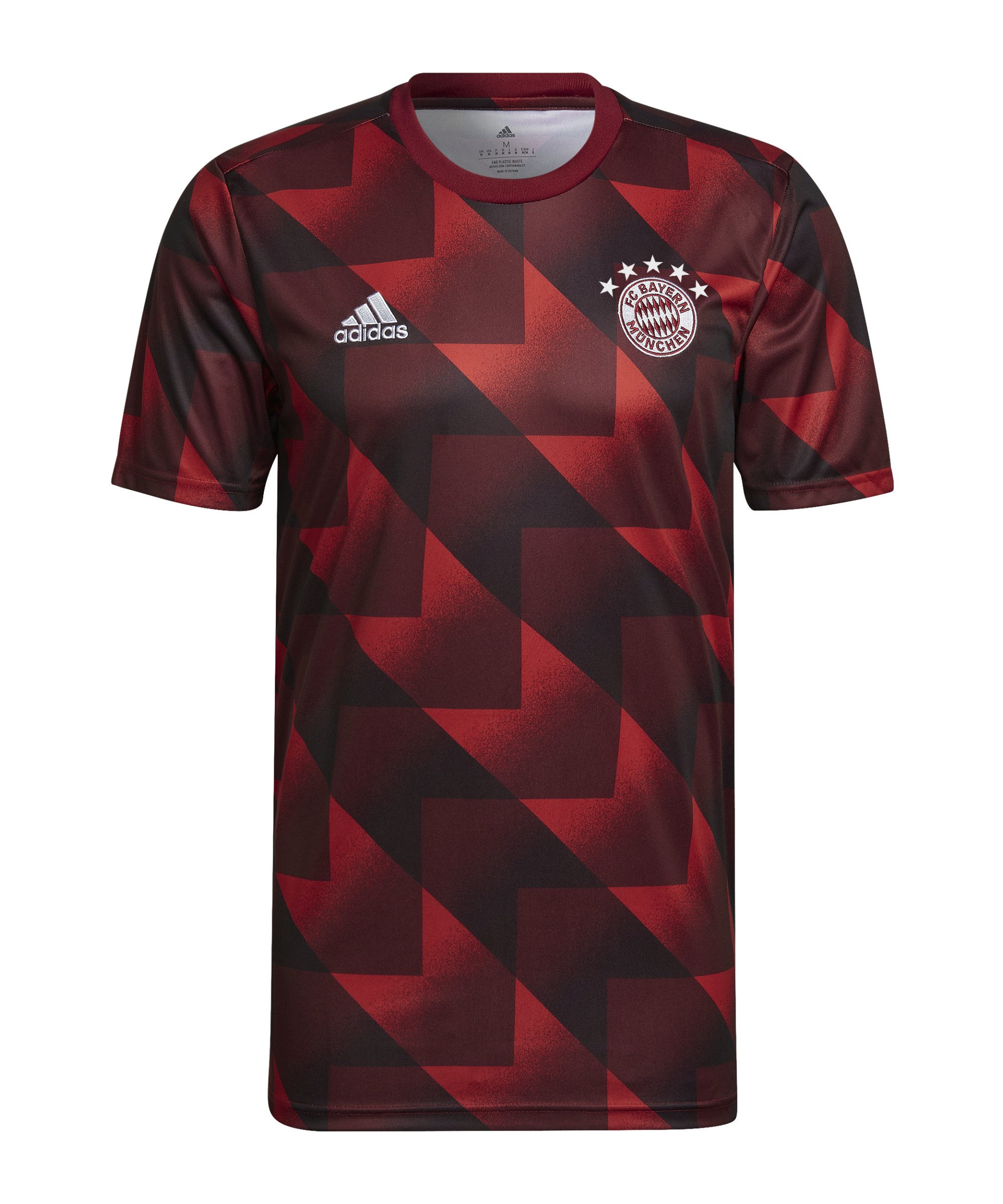 adidas FC Bayern München Prematch Shirt 2022/2023 Rot - rot