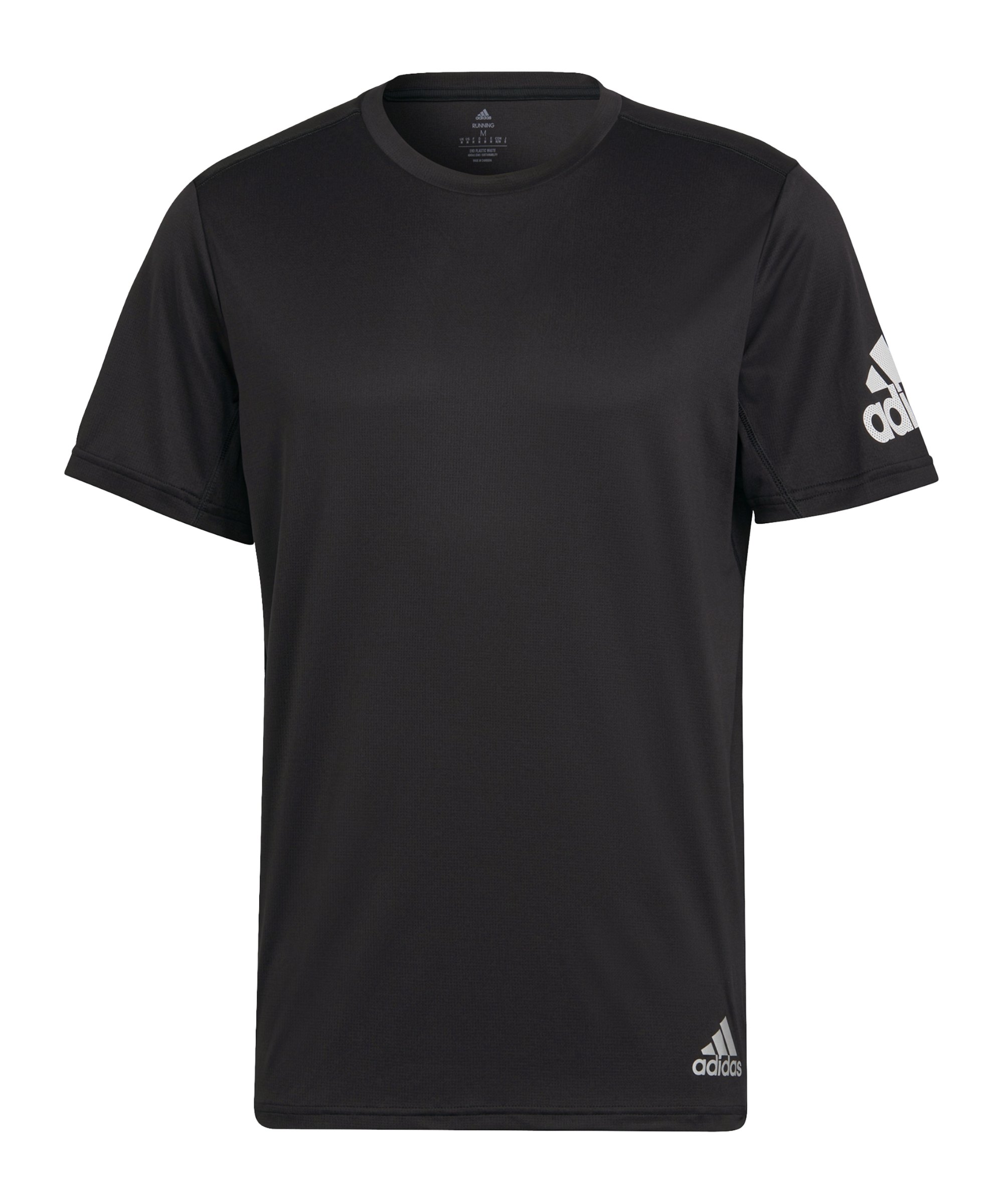 adidas IT Response T-Shirt Running Schwarz - schwarz