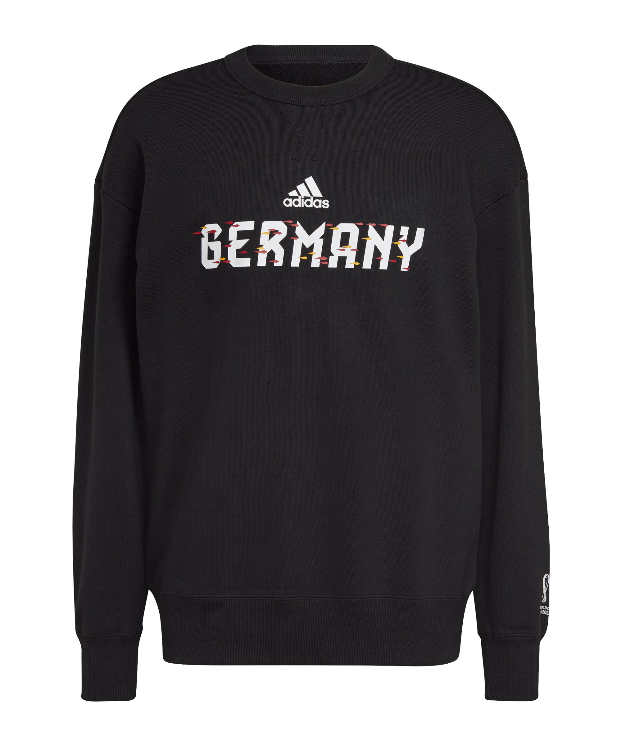 adidas DFB Deutschland Sweatshirt Schwarz - schwarz