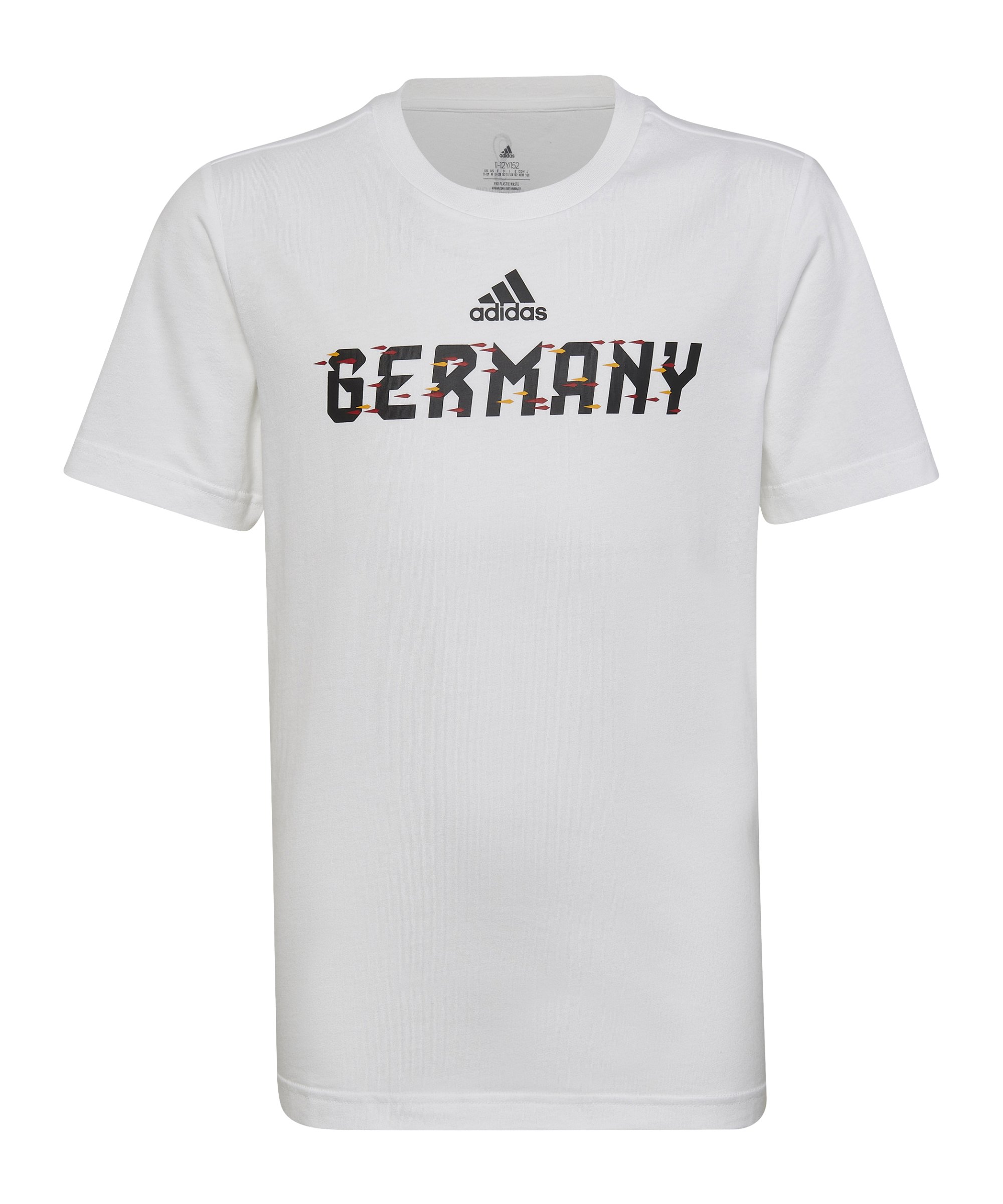 adidas Germany T-Shirt Kids Weiss - weiss