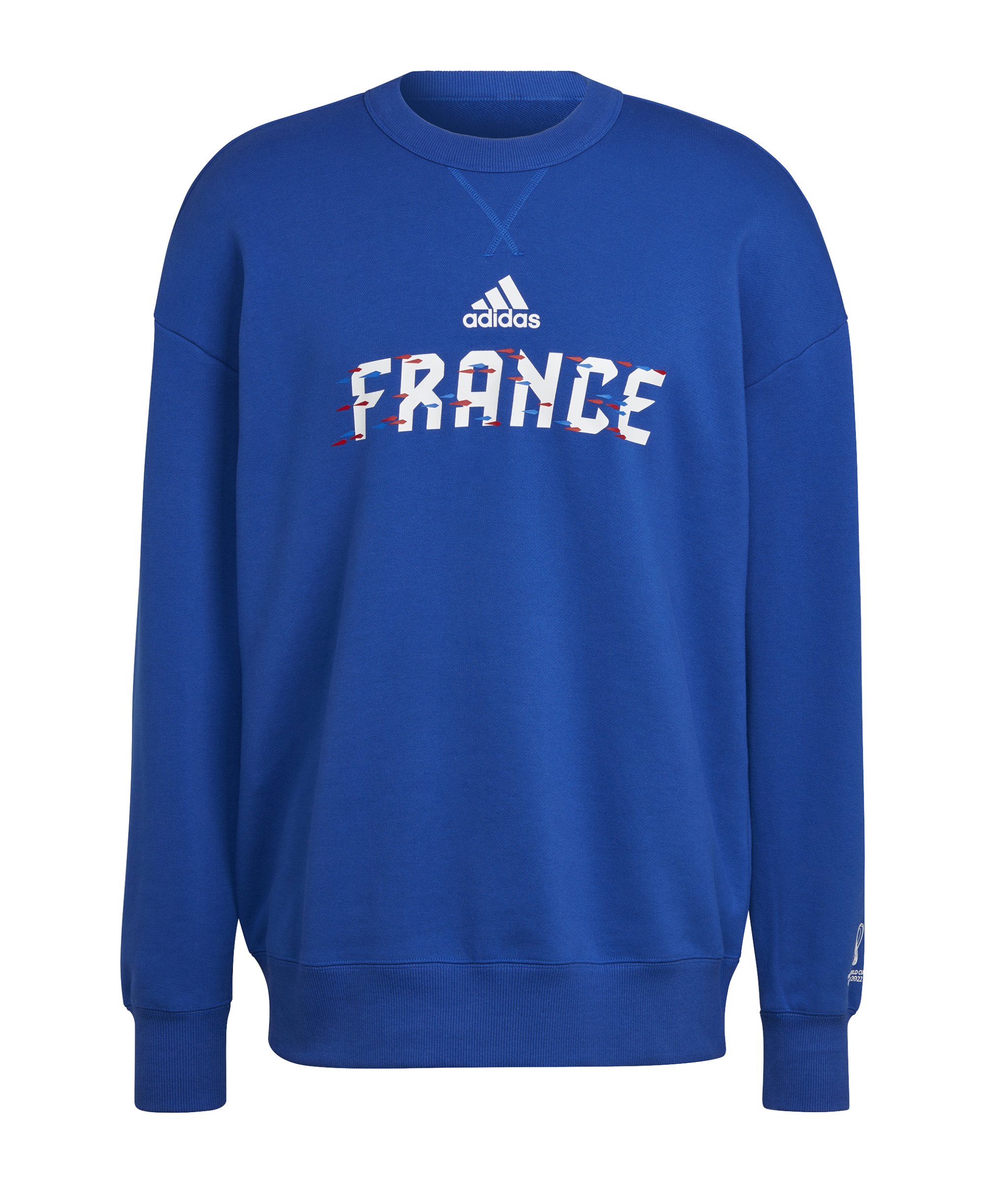 adidas Frankreich Sweatshirt Blau - blau