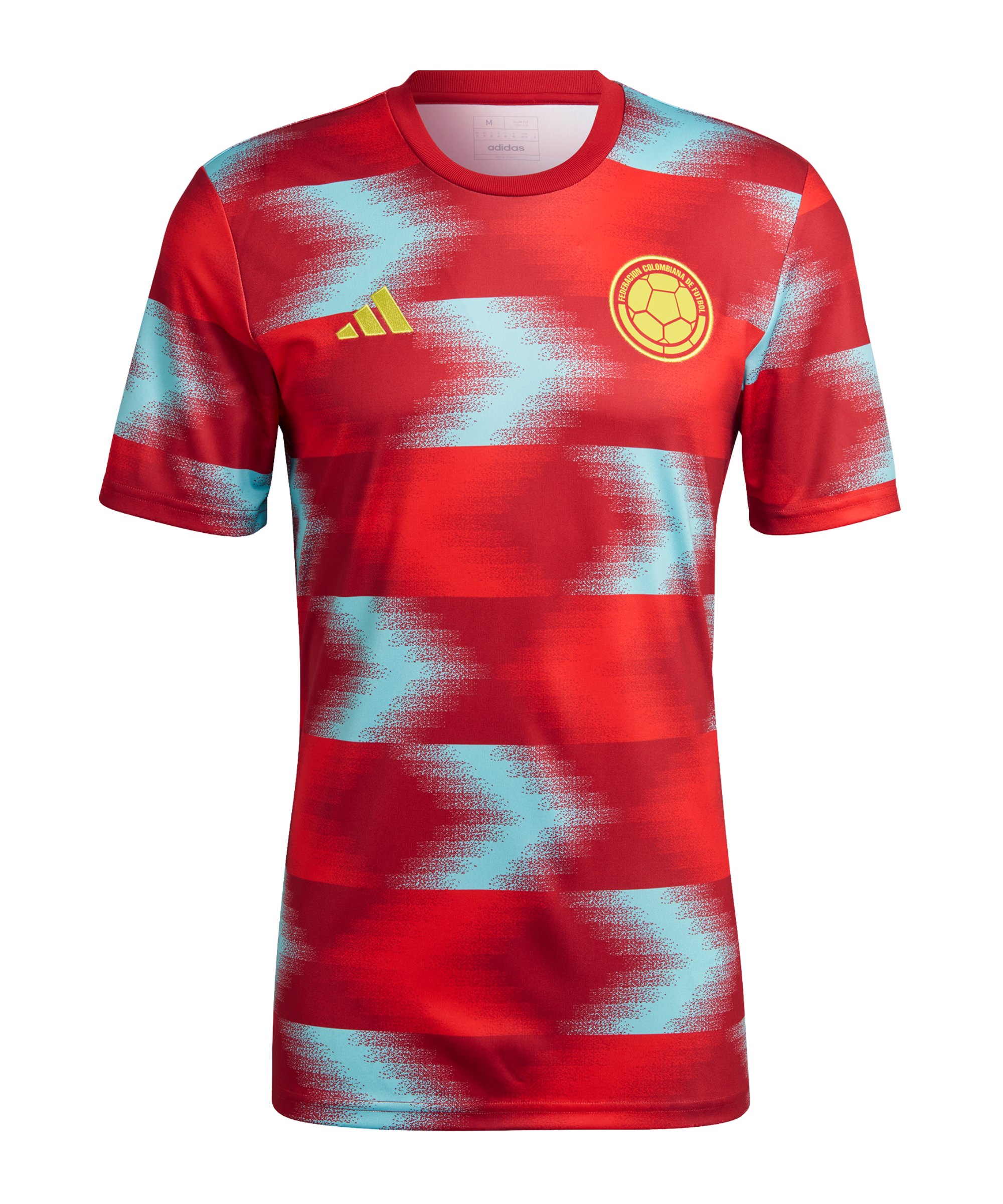 adidas Kolumbien Prematch Shirt 2022 Gelb - gelb