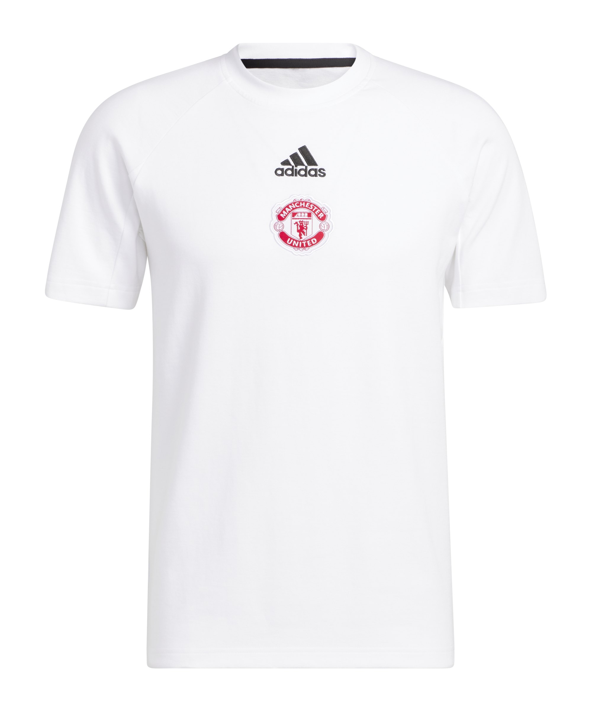 adidas Manchester United Travel T-Shirt Weiss - weiss