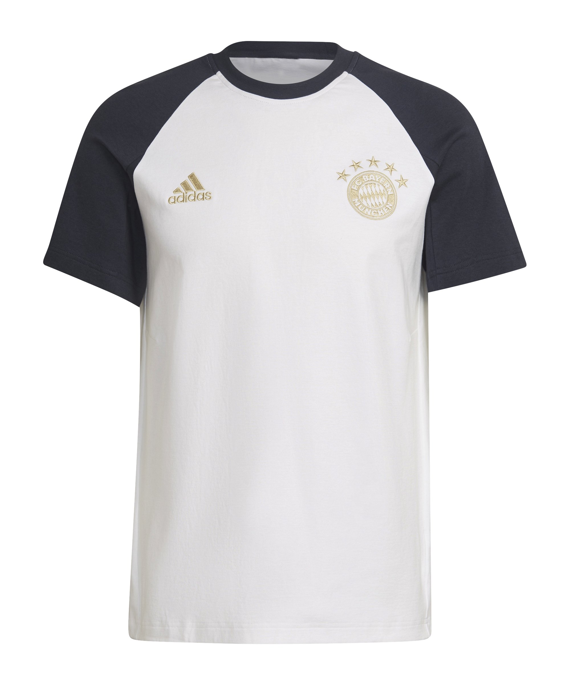 adidas FC Bayern München Travel T-Shirt Weiss - weiss