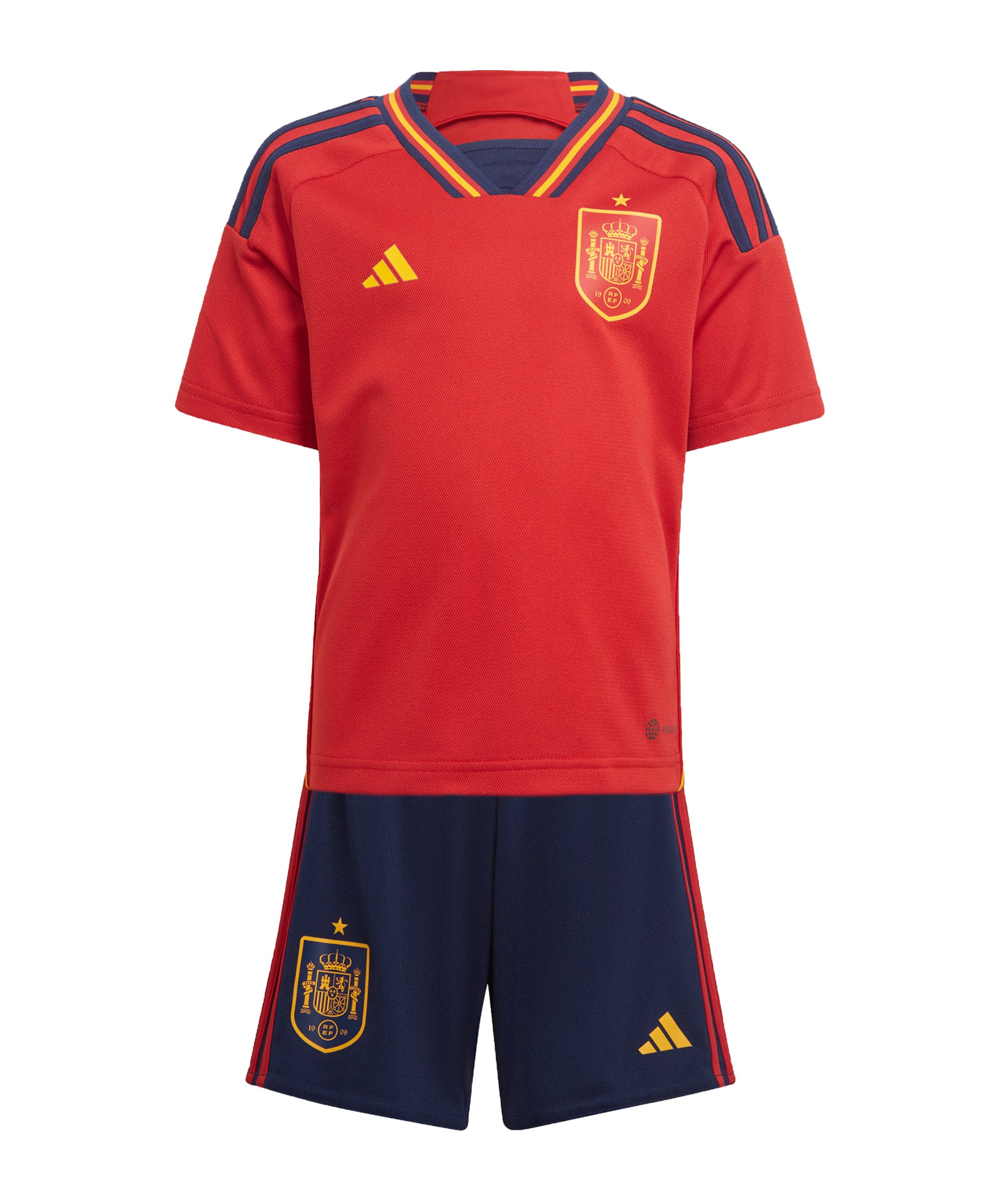 adidas Spanien Minikit Home WM 2022 Rot - rot
