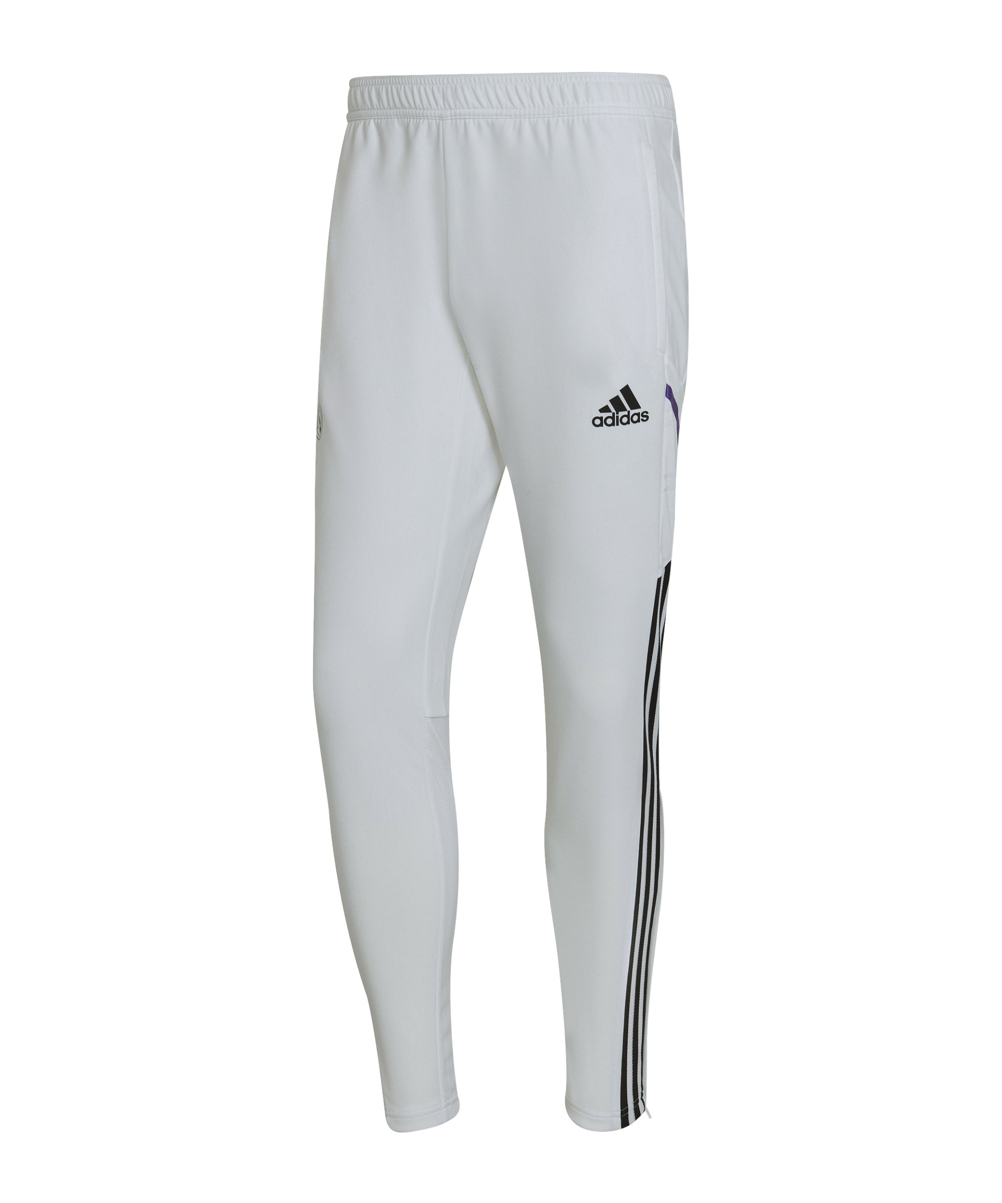 adidas Real Madrid Trainingshose Weiss - weiss