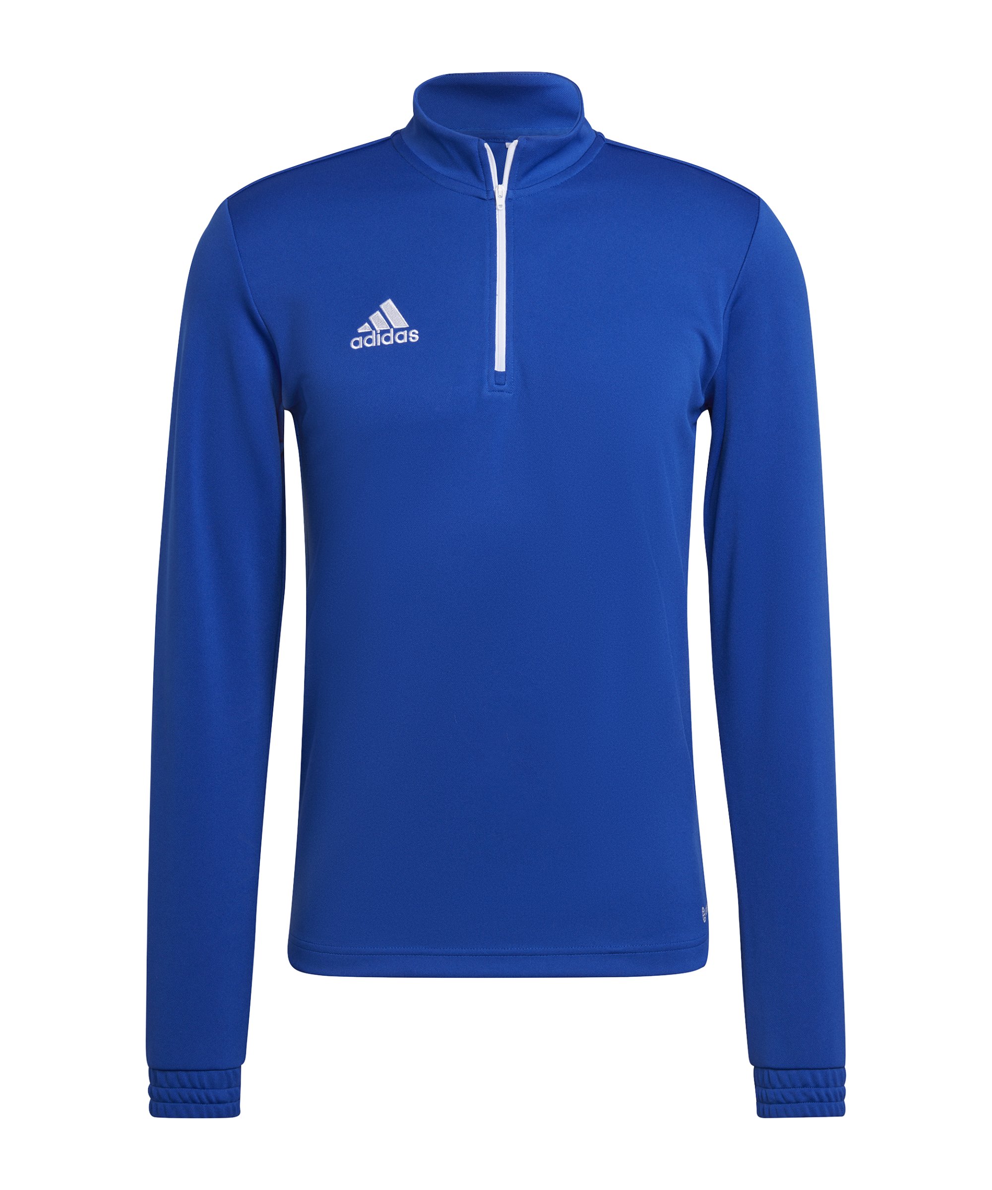 adidas Entrada 22 HalfZip Sweatshirt Blau Weiss - blau