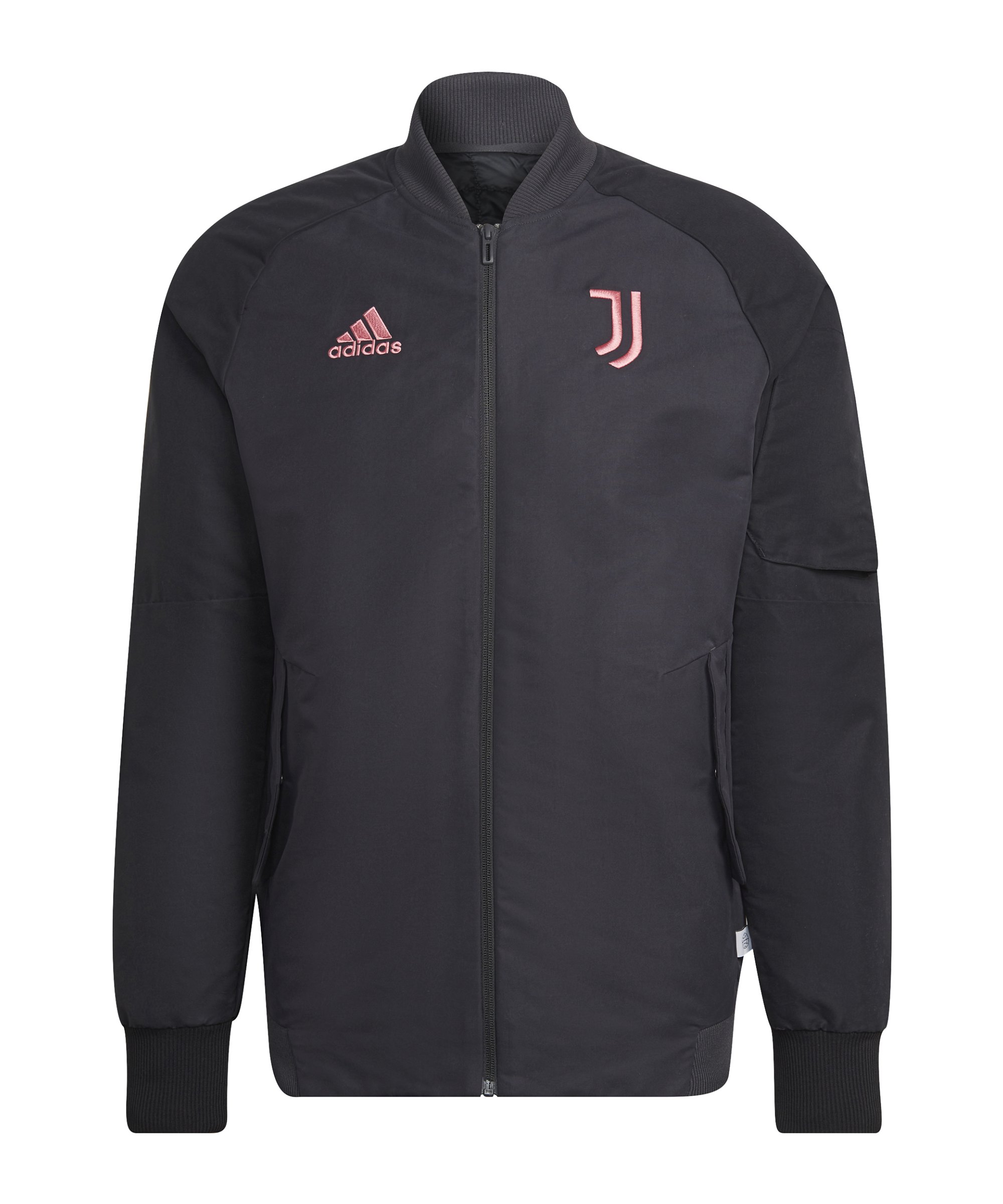 adidas Juventus Turin Travel Jacke Schwarz - schwarz
