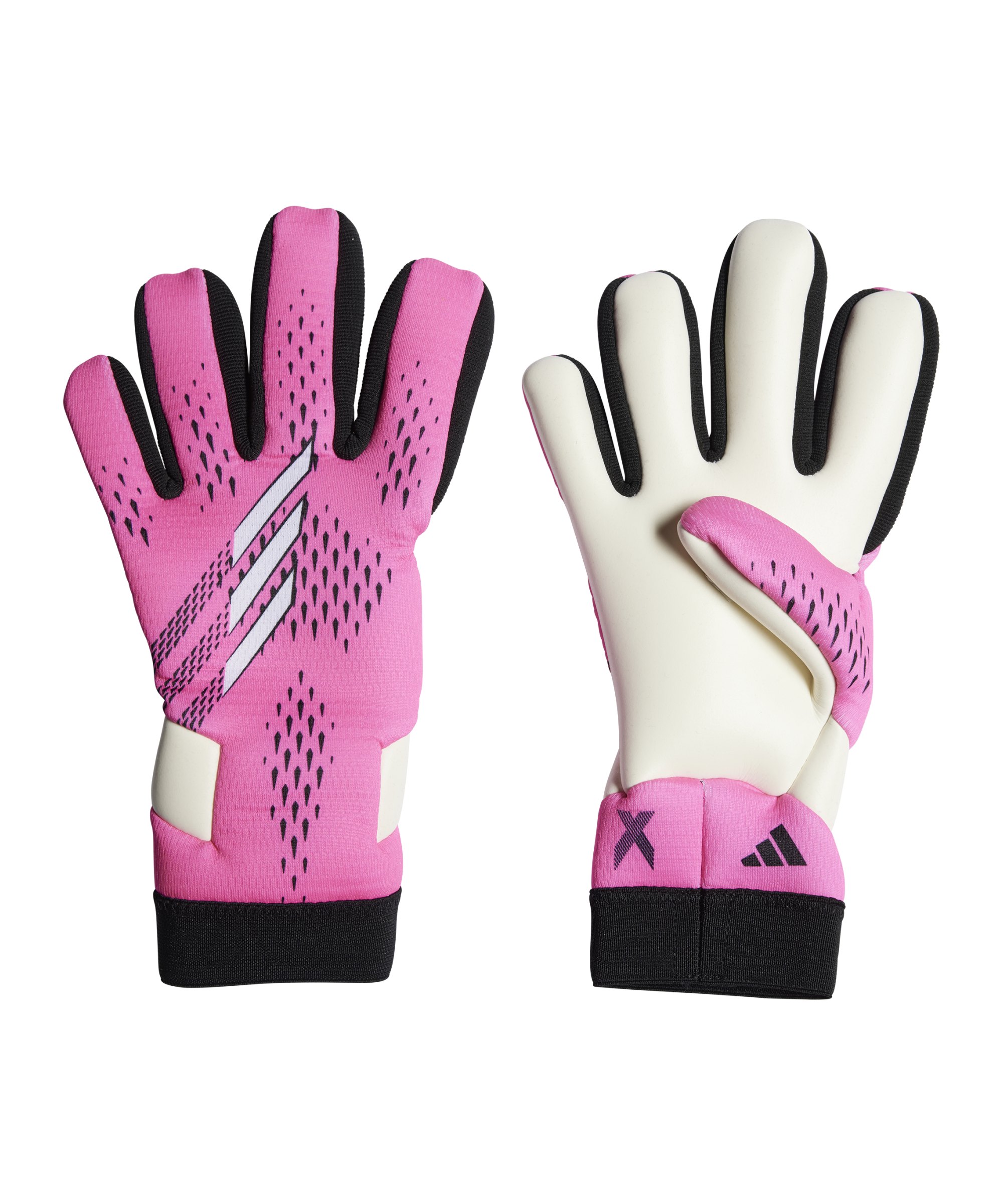 adidas X Speedprotal LGE Torwarthandschuhe Kids Own Your Football Pink Weiss Schwarz - pink