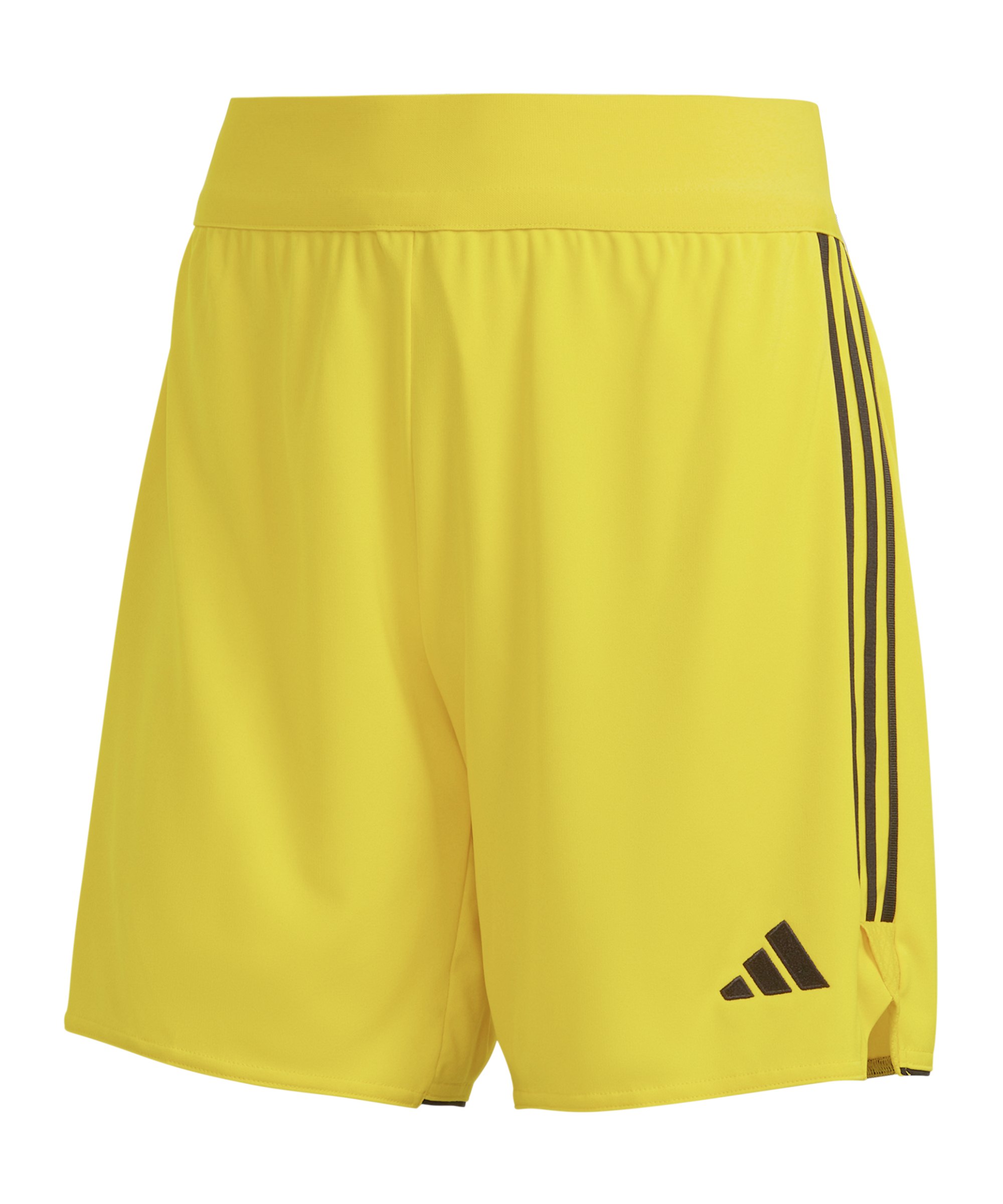 adidas Tiro 23 League Trainingsshort Low Damen Gelb Schwarz - gelb