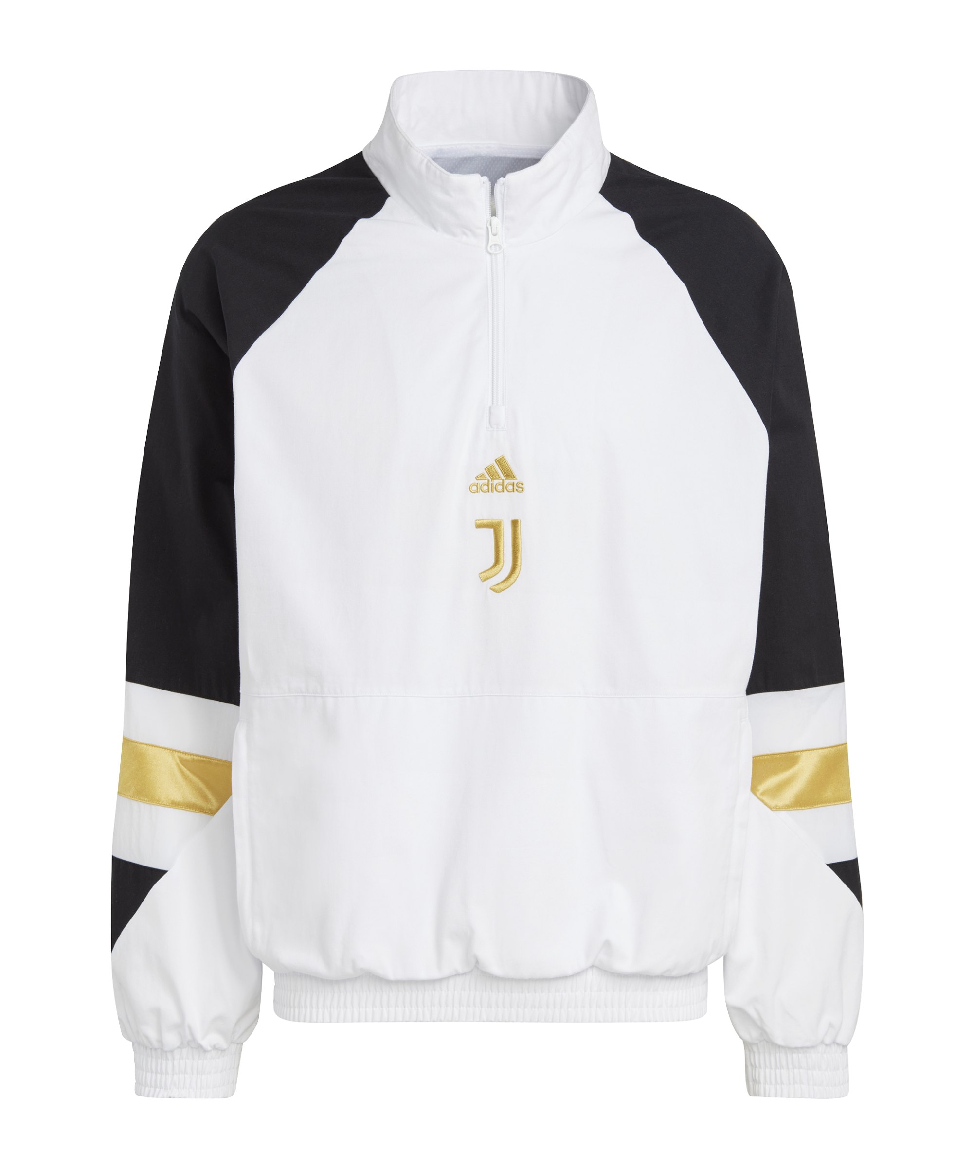 adidas Juventus Turin Icon Tracktop Jacke Weiss - weiss