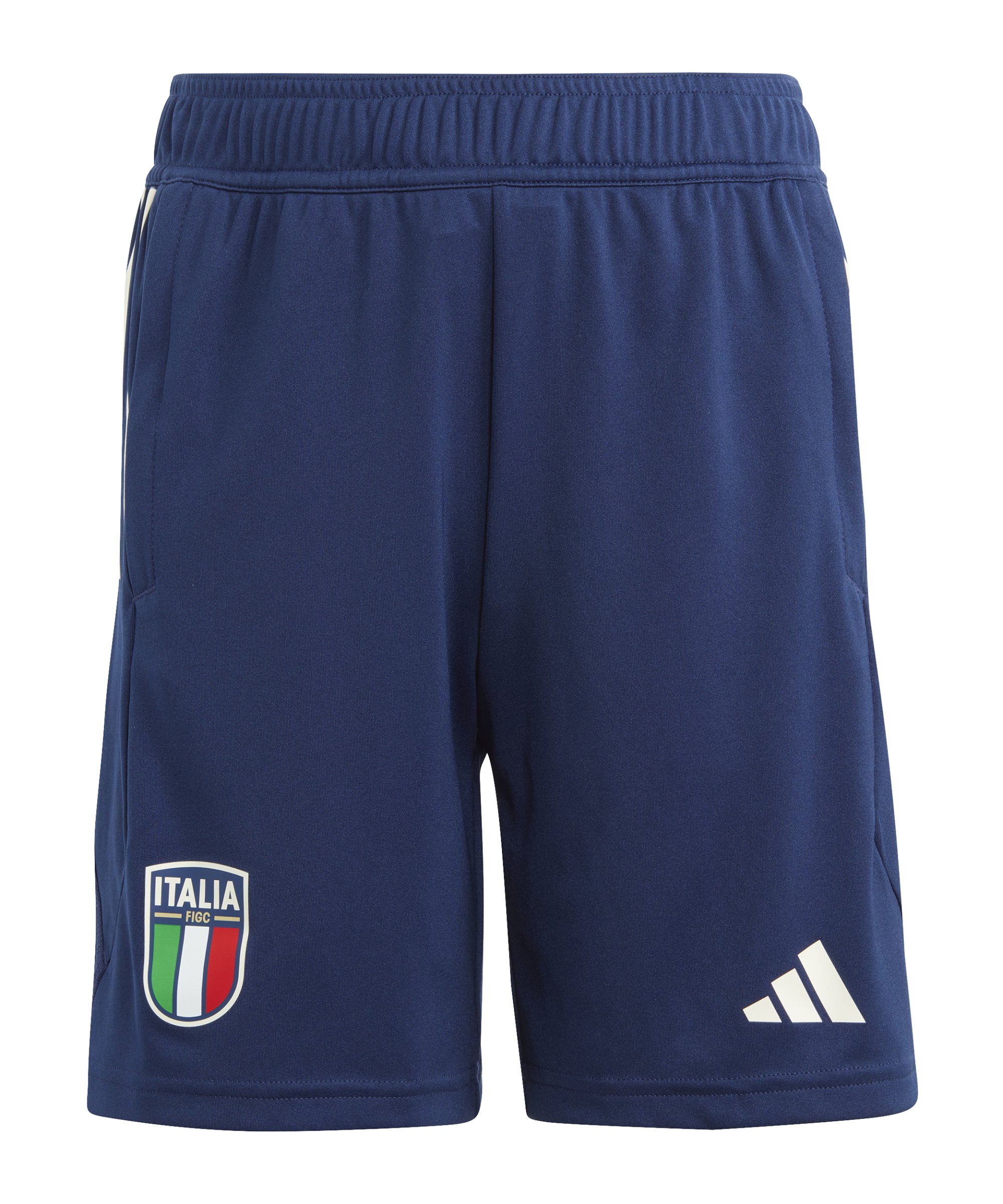 adidas Italien Short Kids Blau - blau