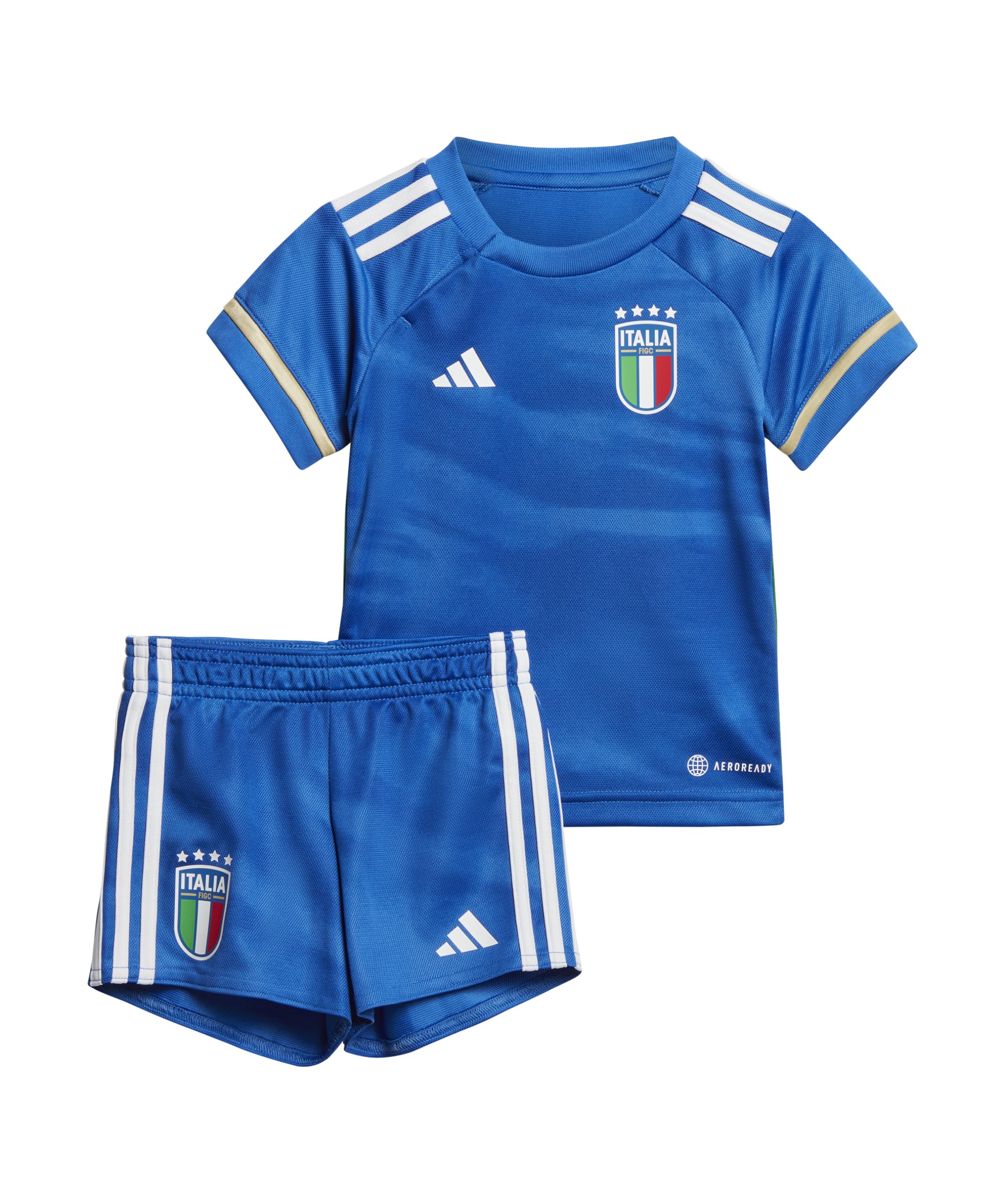 adidas Italien Babykit Home 2023 Blau - blau