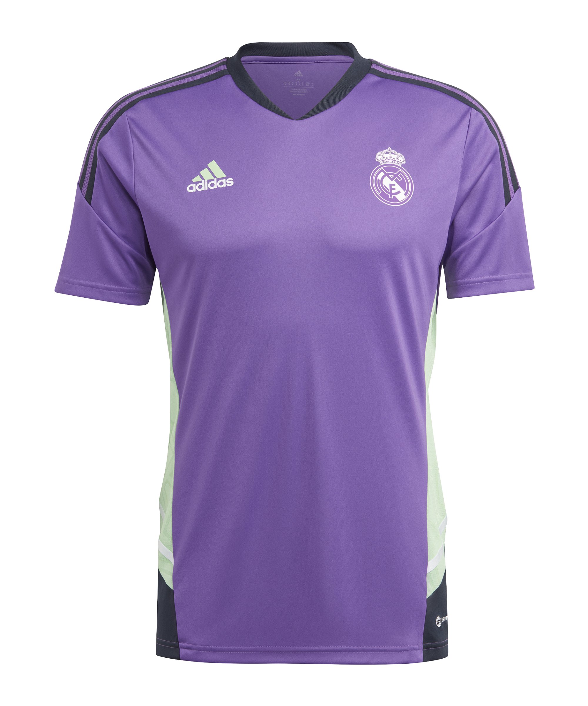 adidas Real Madrid Trainingsshirt Lila - lila