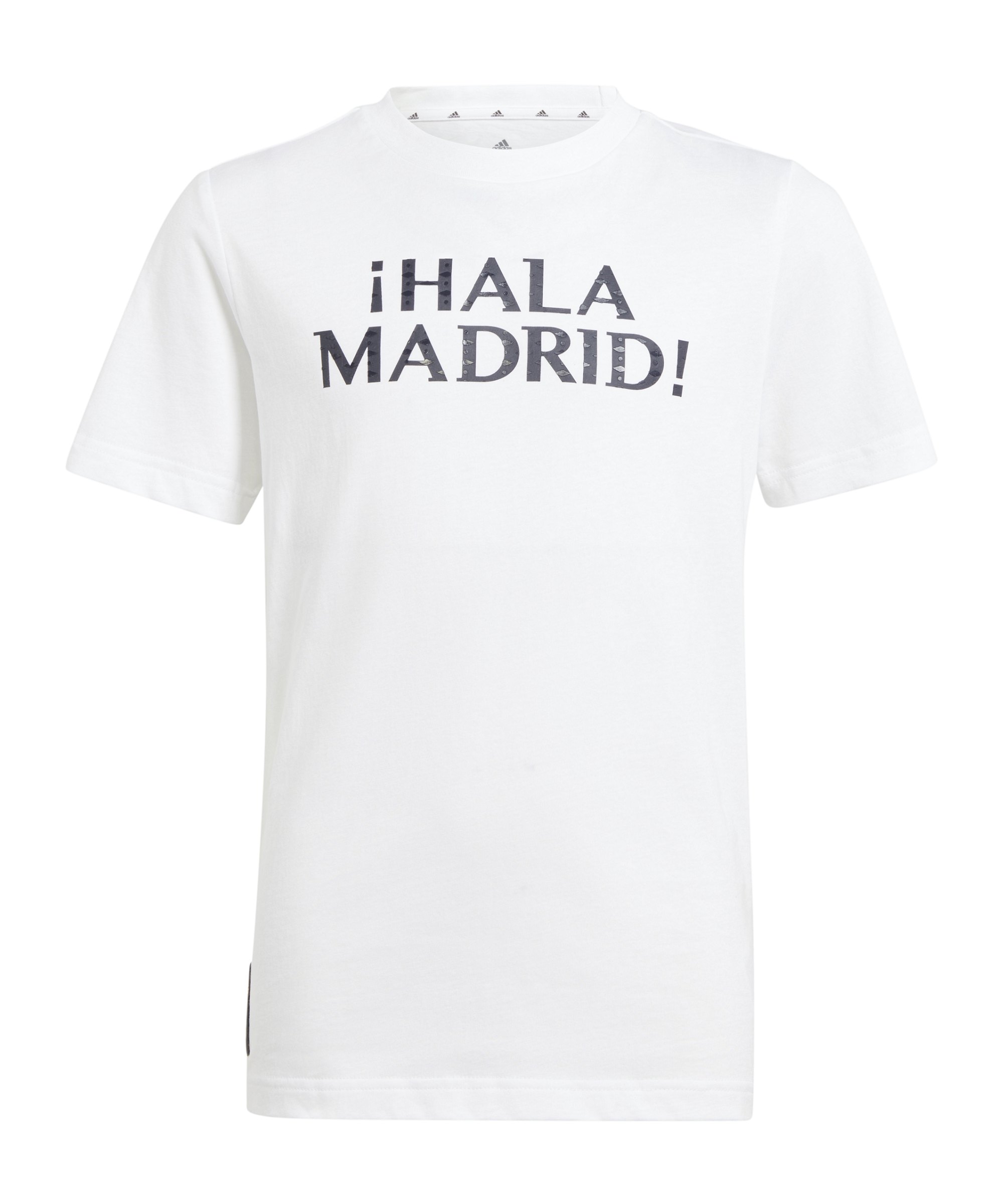 adidas Real Madrid T-Shirt Kids Weiss - weiss