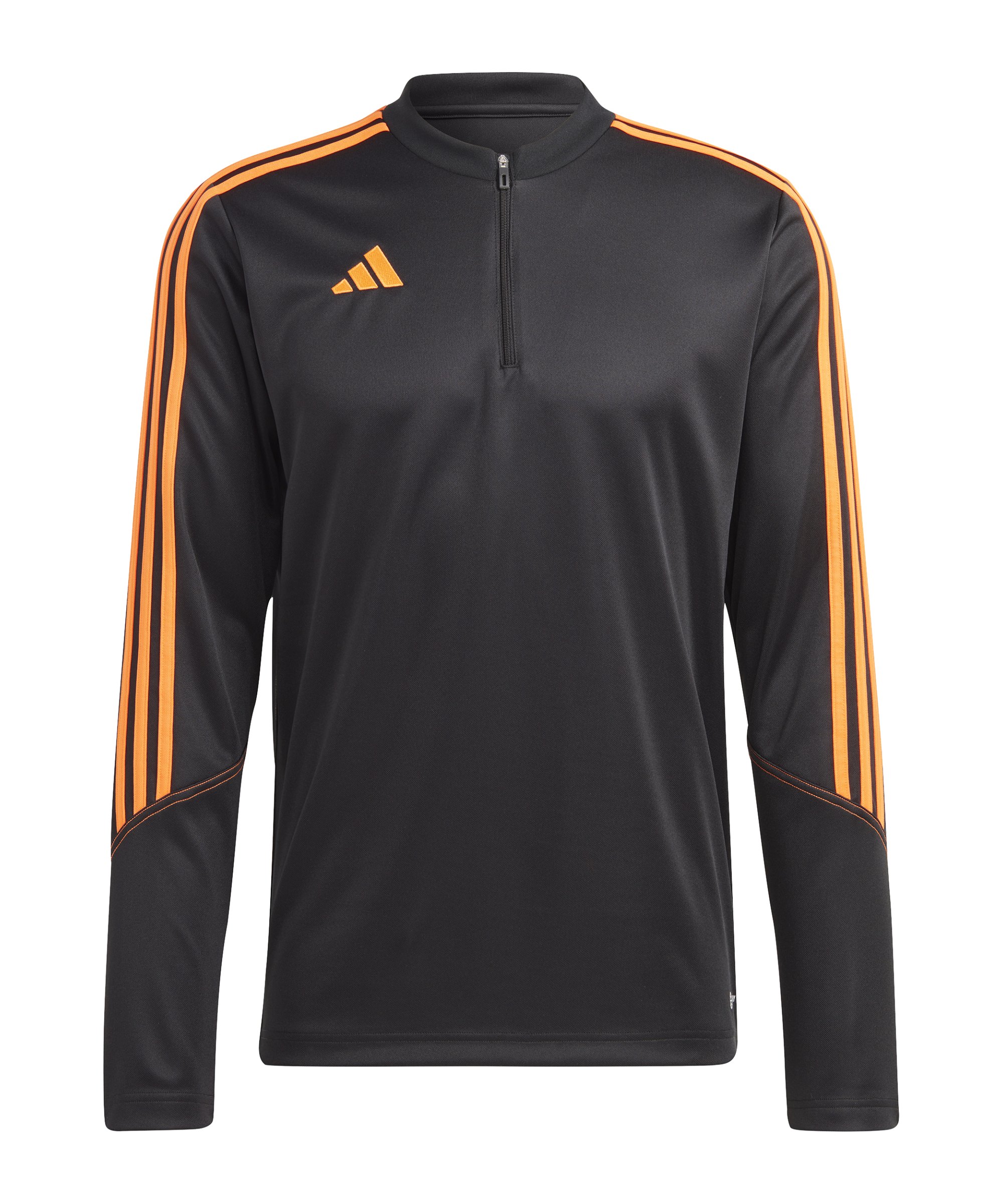adidas Tiro 23 Club Sweatshirt Schwarz Orange - schwarz