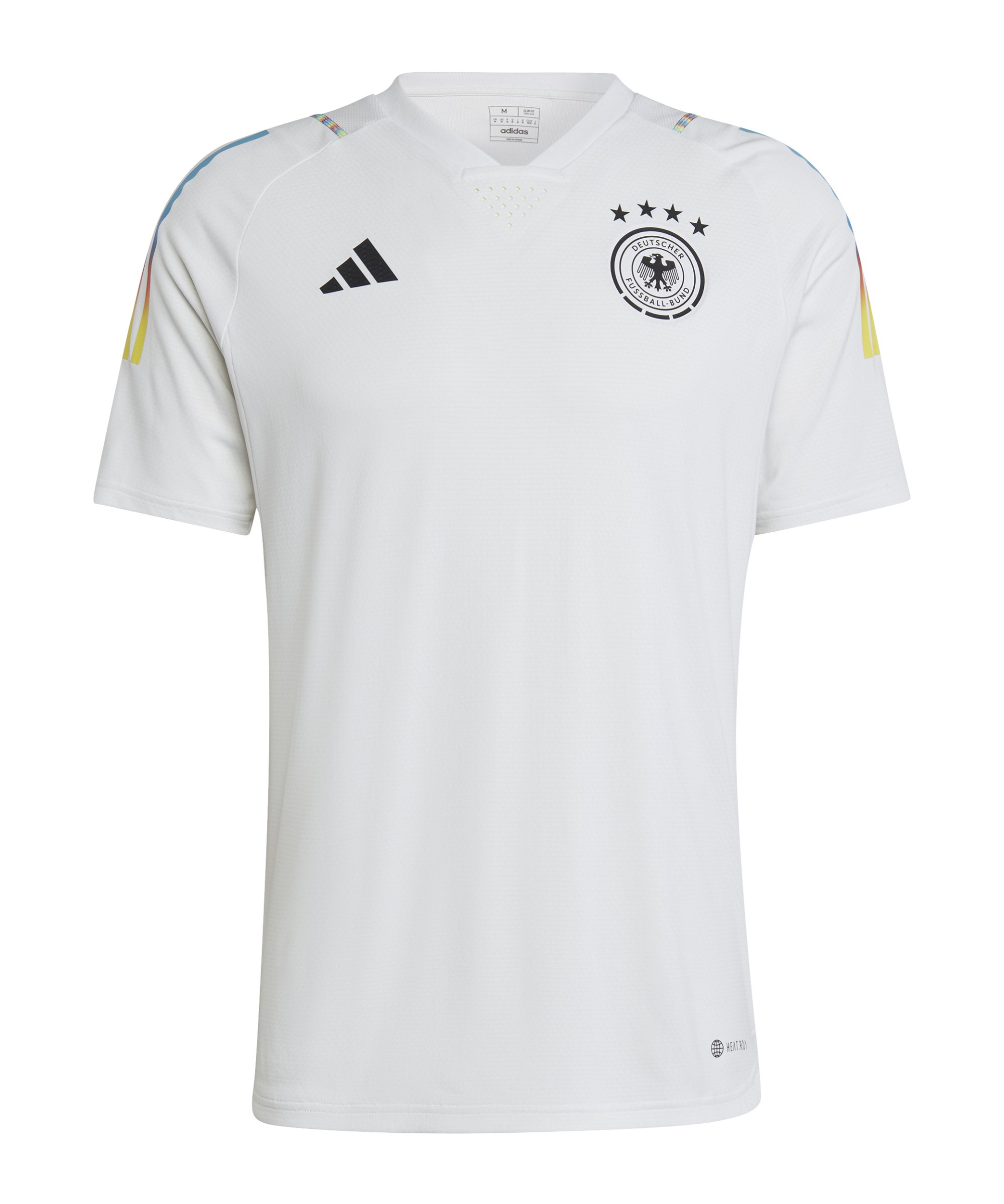 adidas DFB Deutschland Prematch Shirt WM2022 Weiss - weiss